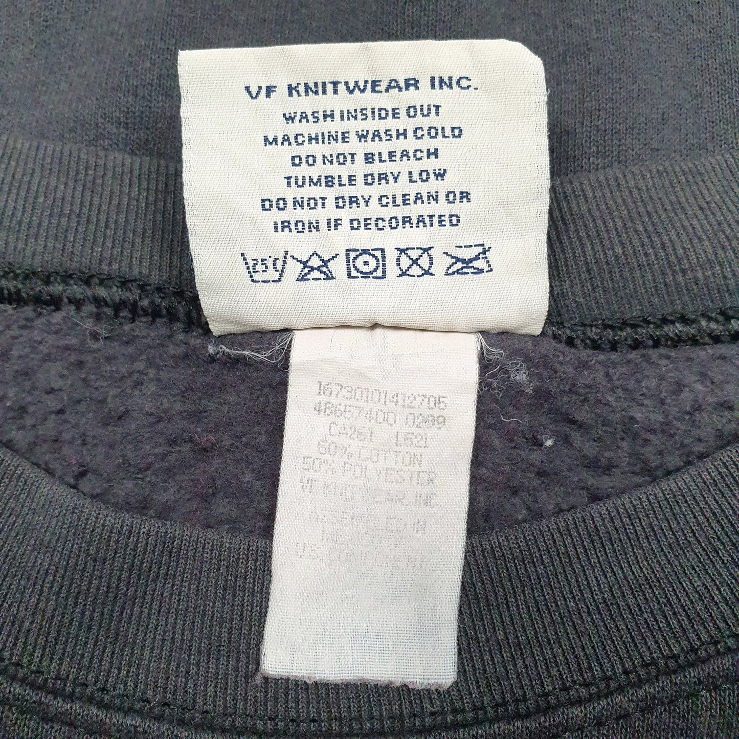 Mens Black VF Knitwear Nutmeg Mills Vintage 90s NBA Portland Blazers Crewneck Jumper