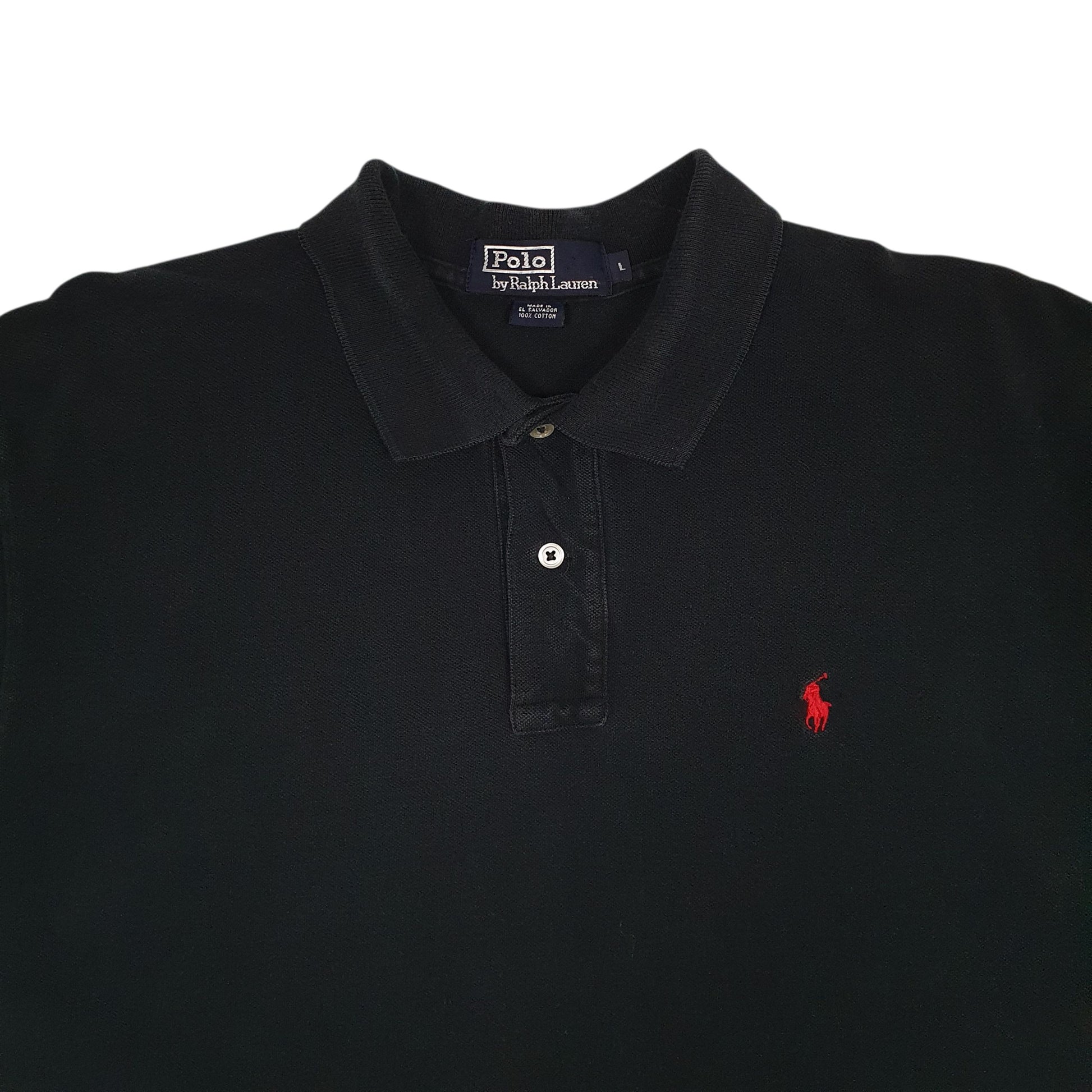 Mens Black Polo Ralph Lauren   Polo Shirt