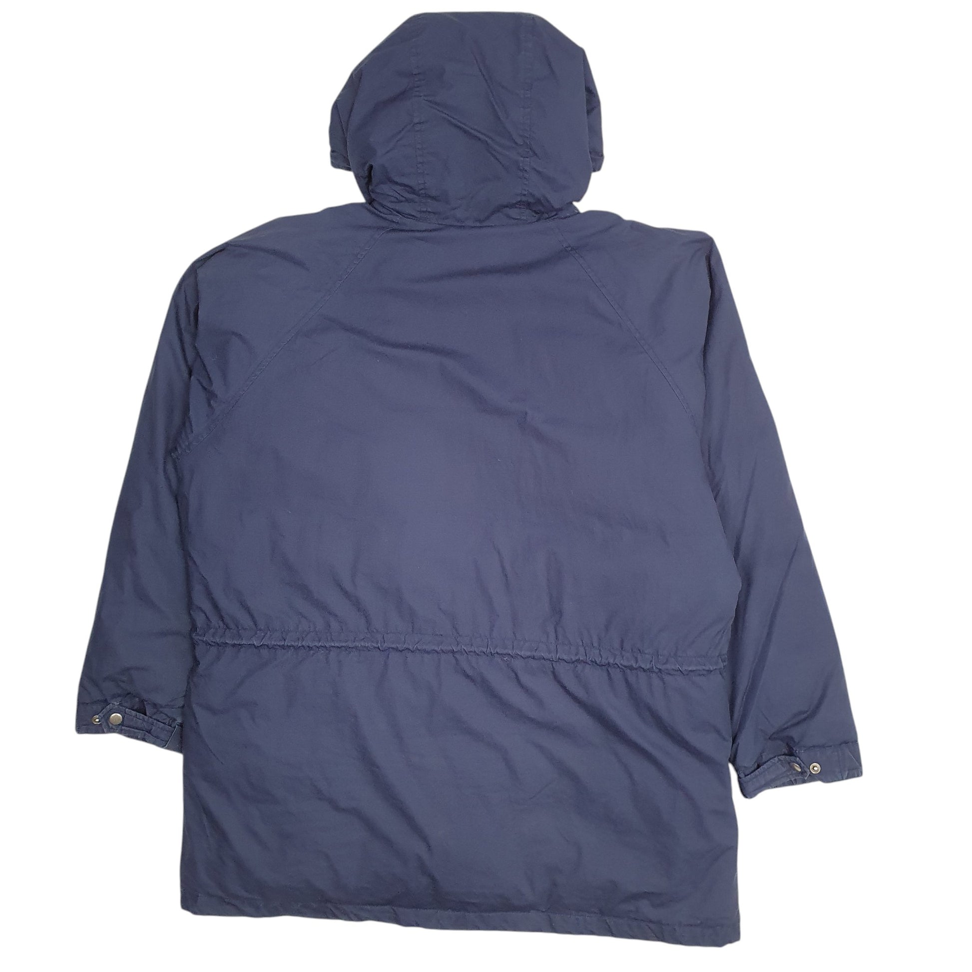 Mens Navy Ralph Lauren Polo Sport Vintage 90s Parka Crewneck Coat