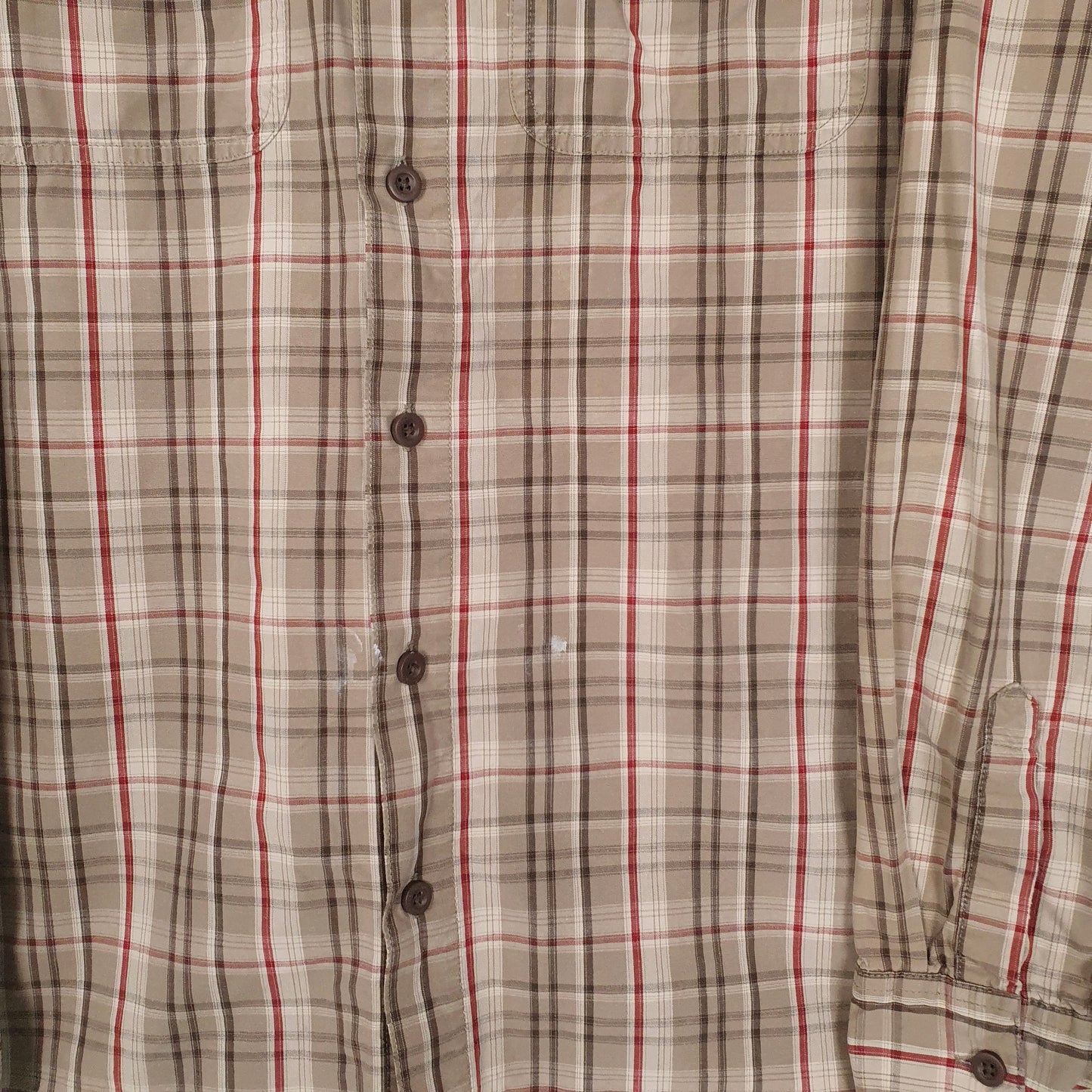 Mens Brown Wrangler   Shirt