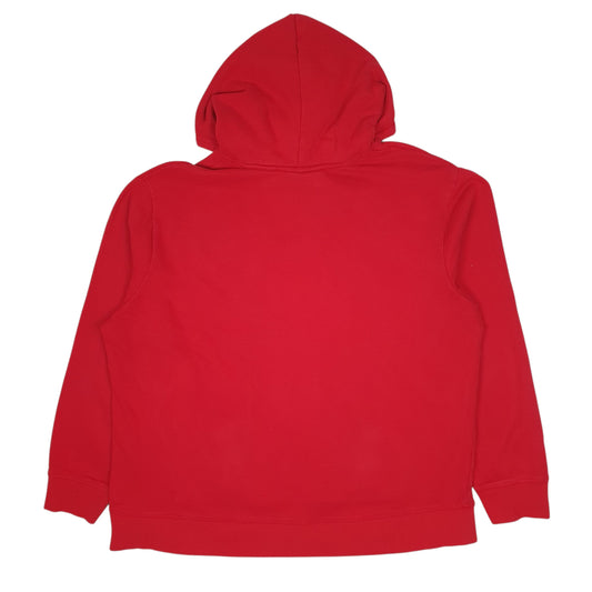 Mens Red Reebok  Hoodie Jumper