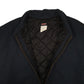 Mens Navy Dickies Quilt Lined Padded Eisenhower Quarter Zip Coat