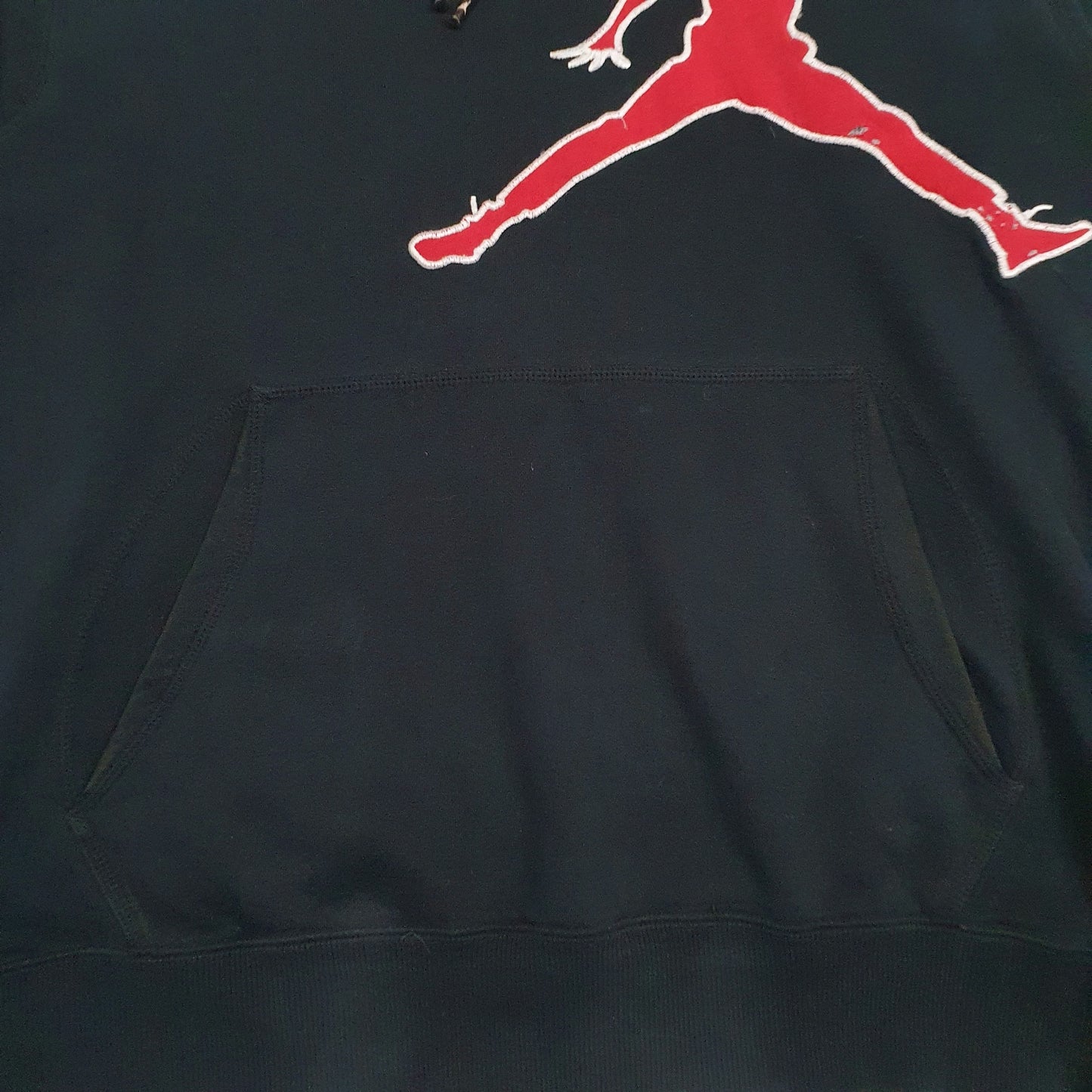 Mens Black Nike Air Jordans Hoodie Jumper