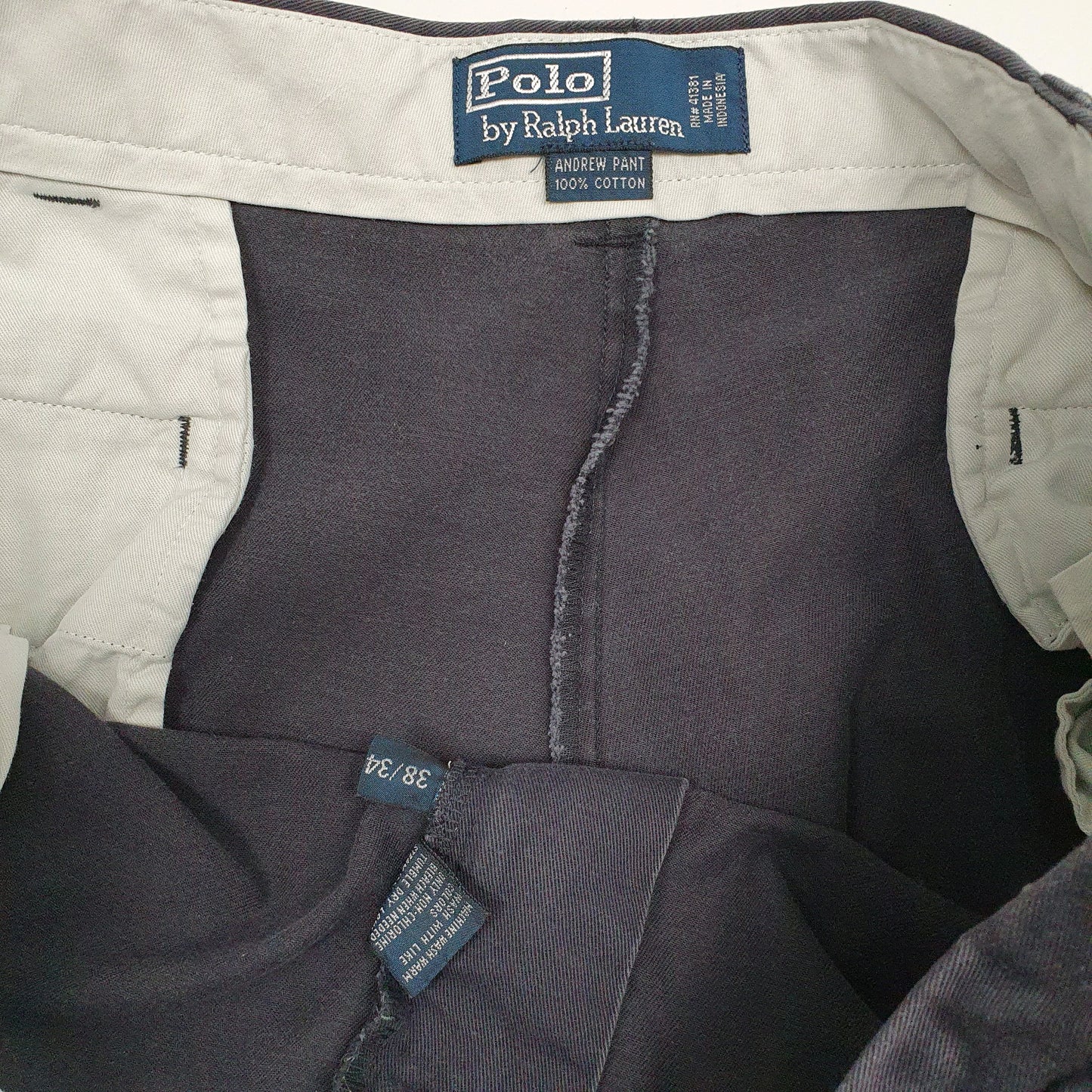 Mens Navy Polo Ralph Lauren Andrew  Trousers