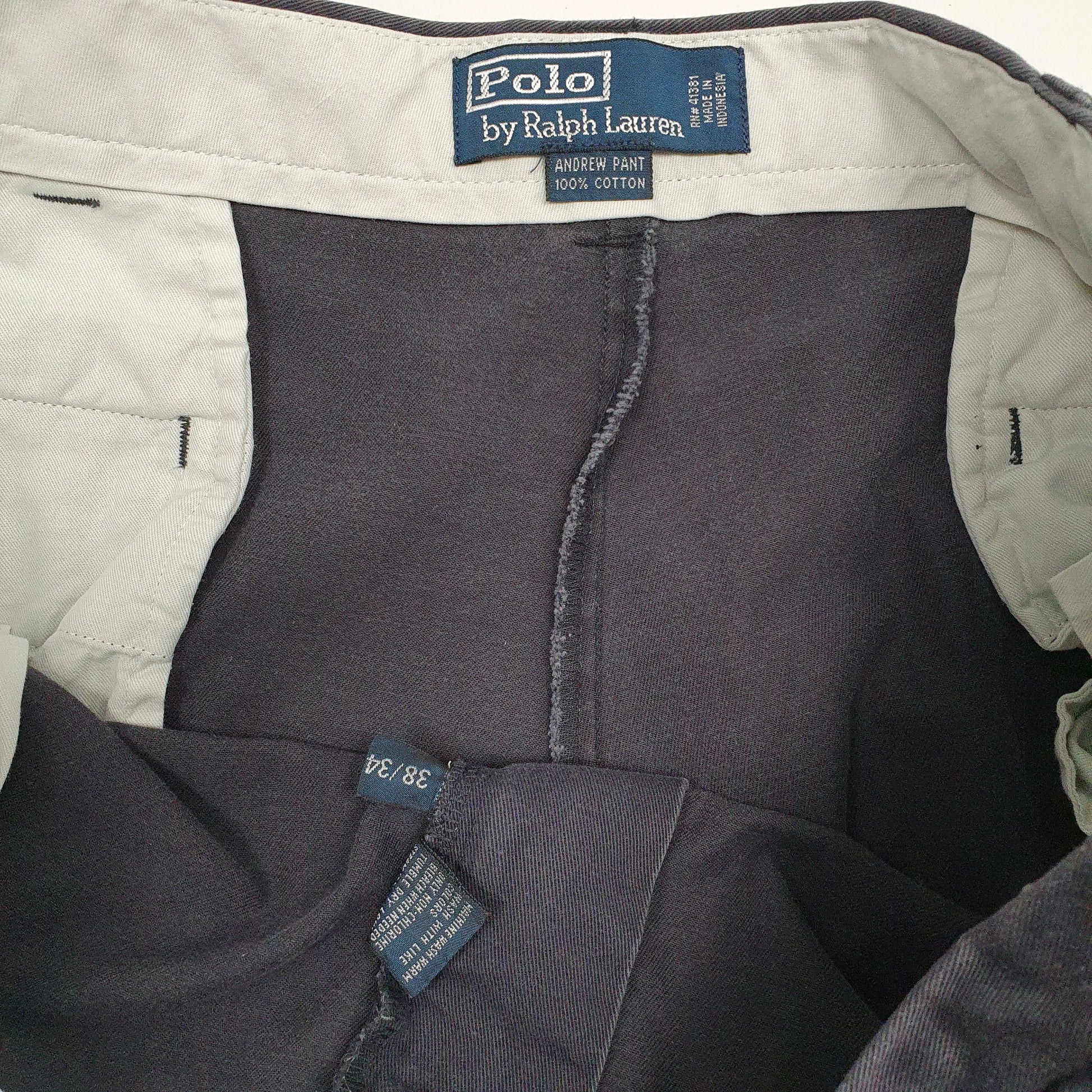 Mens Navy Polo Ralph Lauren Andrew  Trousers