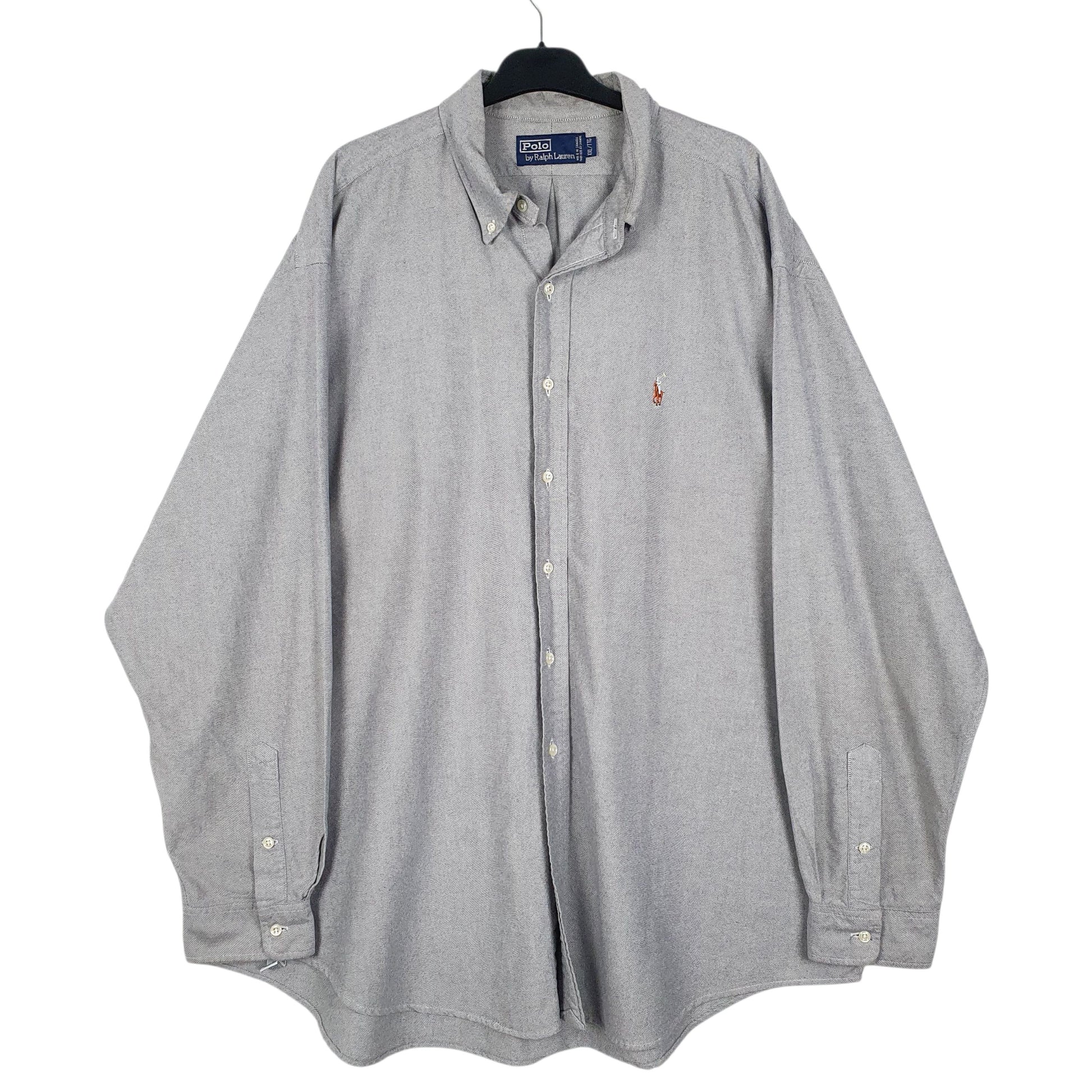Mens Grey Polo Ralph Lauren  Long Sleeve Shirt