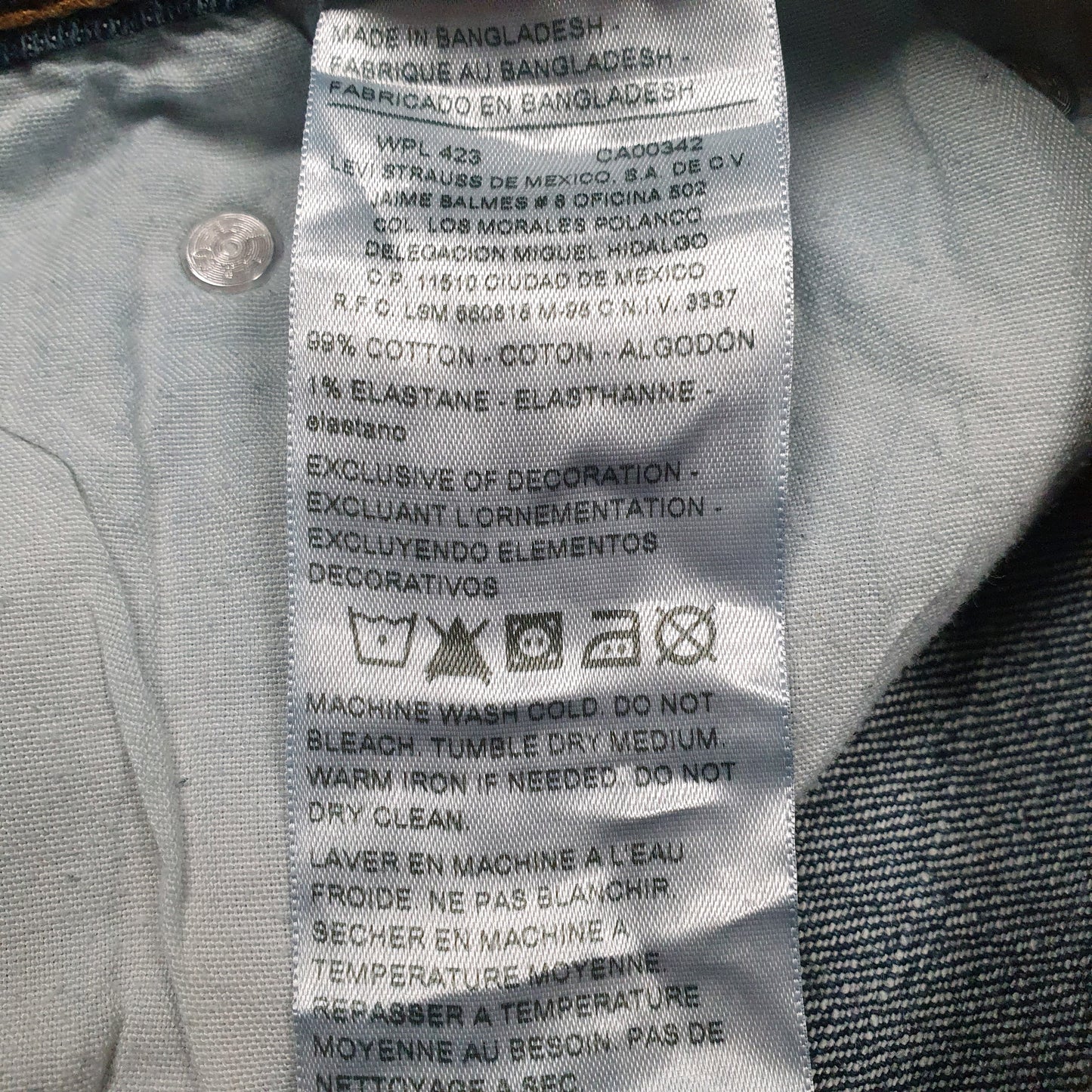 Mens Blue Levis   Jeans