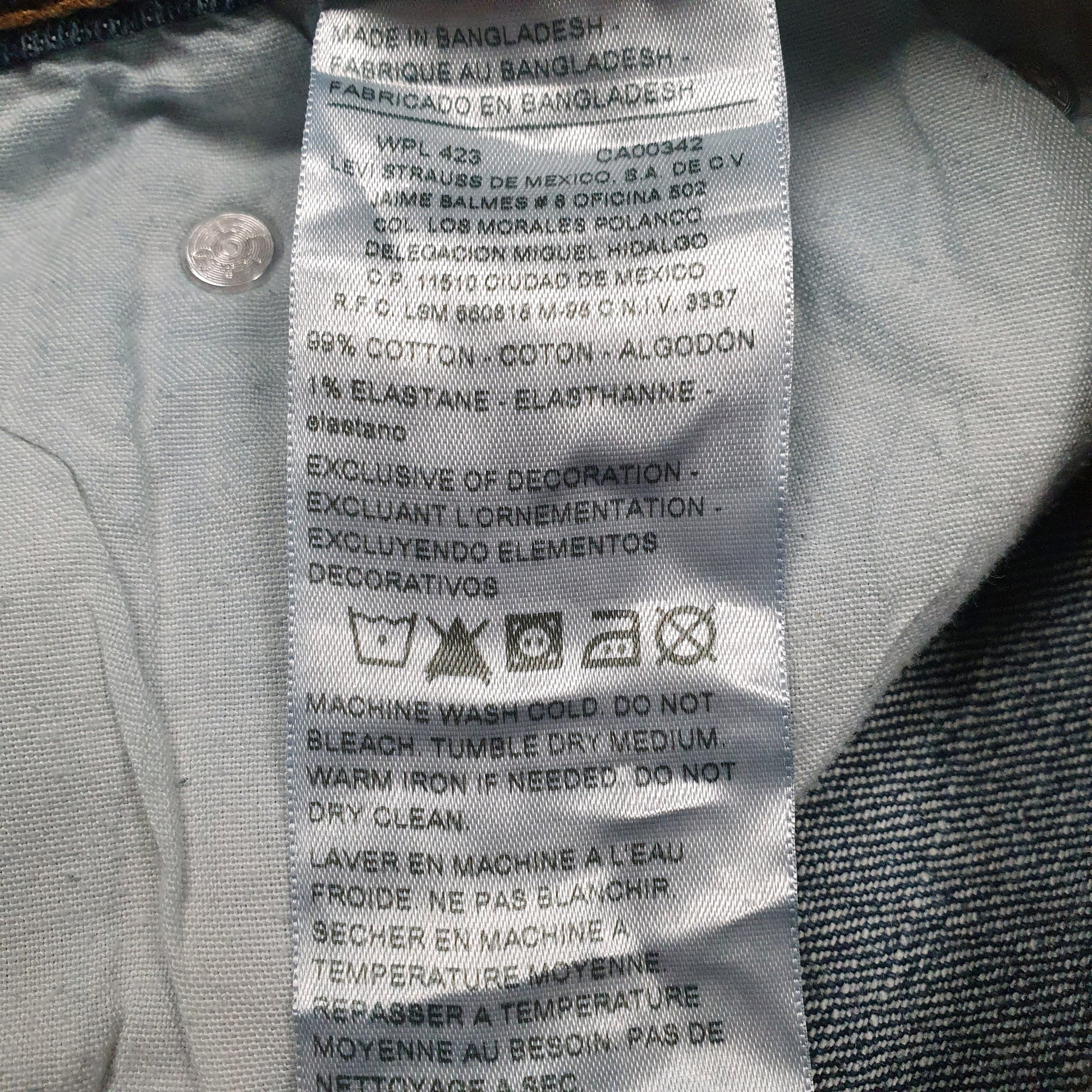 Mens Blue Levis   Jeans