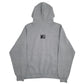 Mens Grey Russel Athletic  Hoodie Jumper