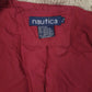 Mens Navy Nautica Vintage 90s Puffer  Coat