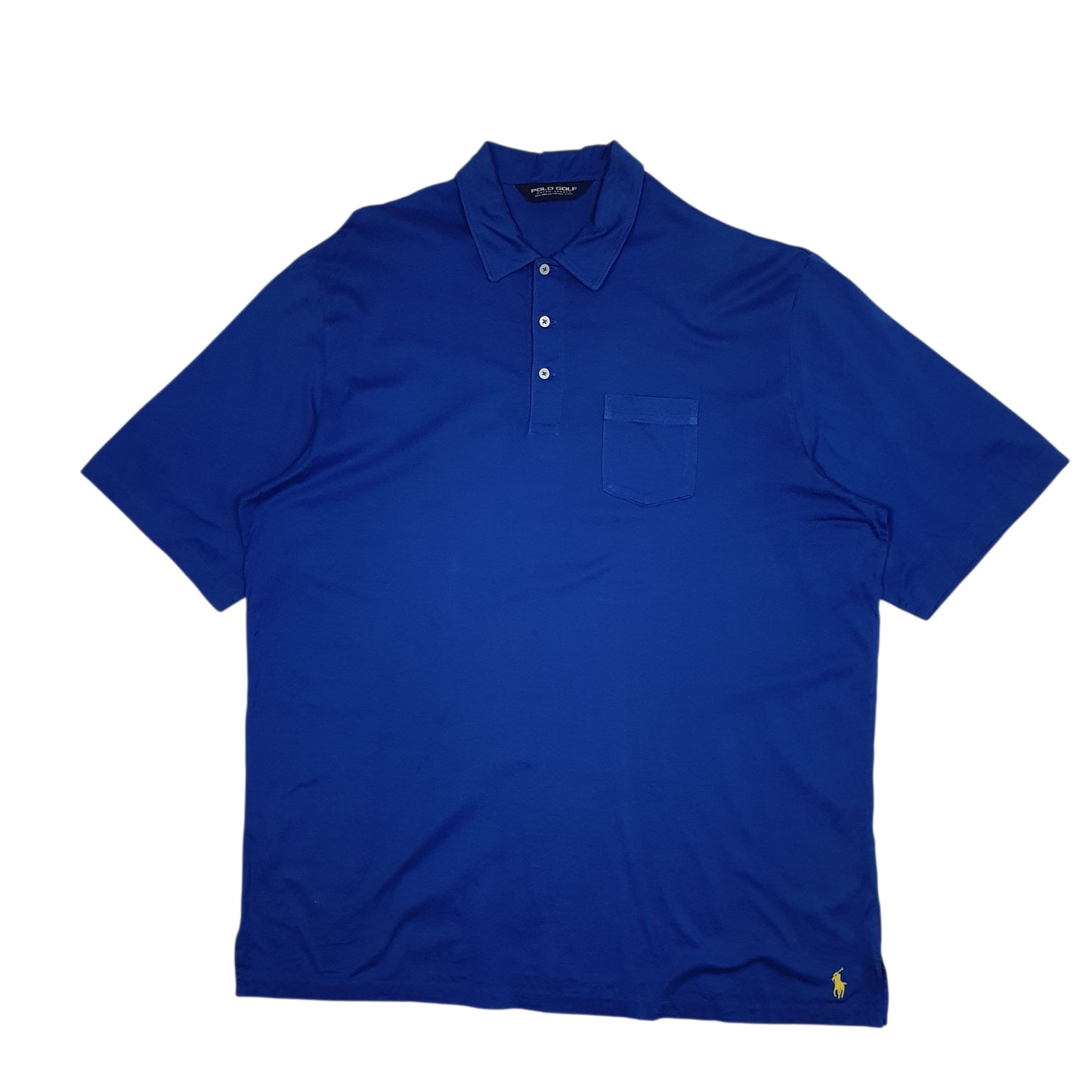 Mens Blue Polo Ralph Lauren Golf Short Sleeve Polo Shirt