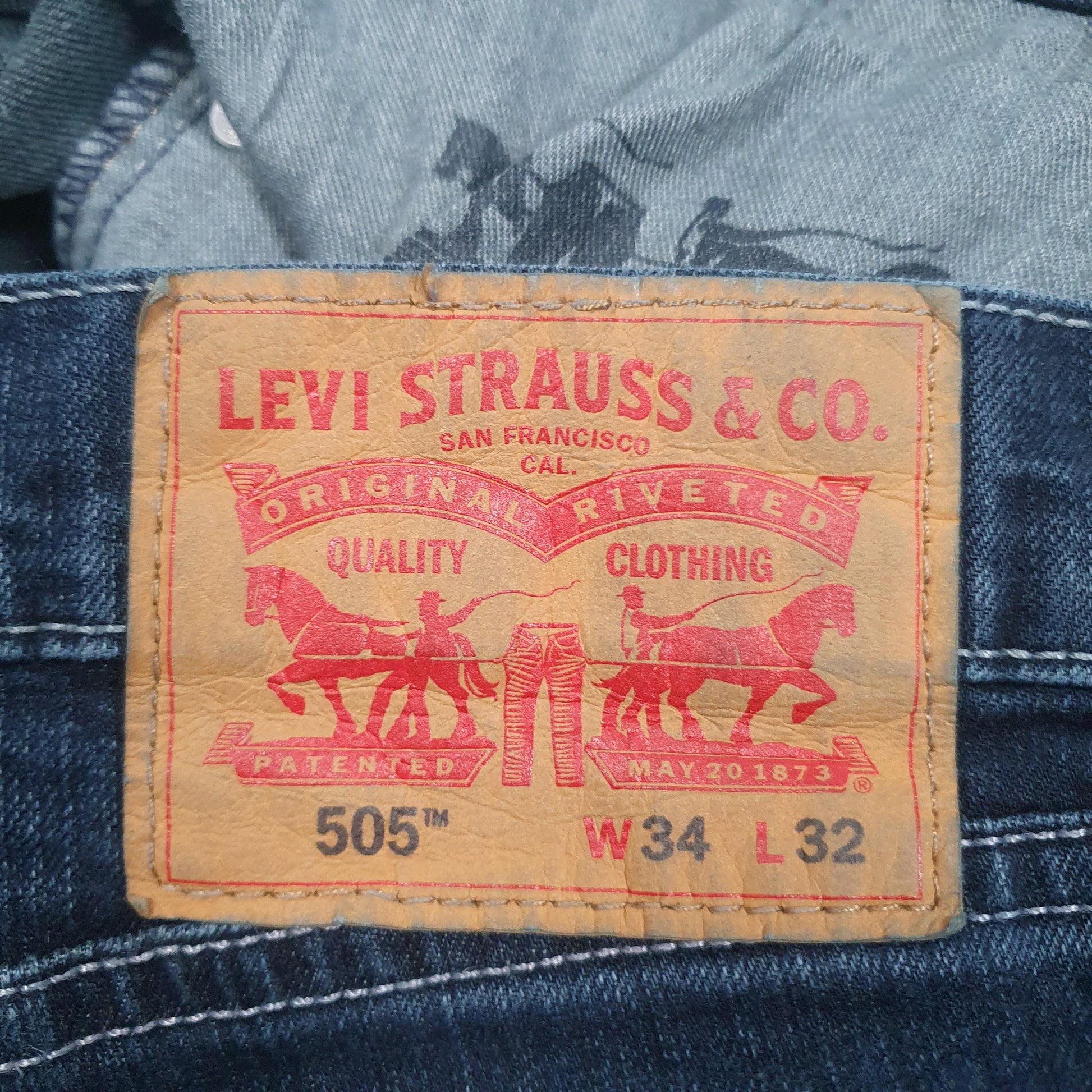 Mens Blue Levis   Jeans