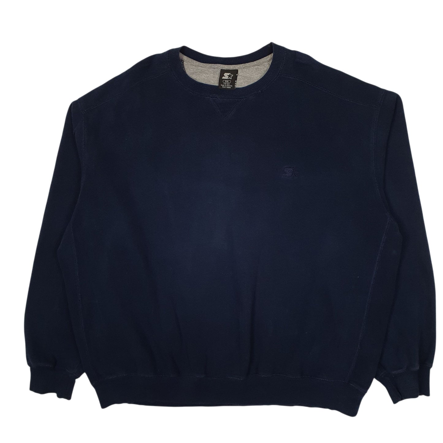 Mens Navy Starter  Crewneck Jumper