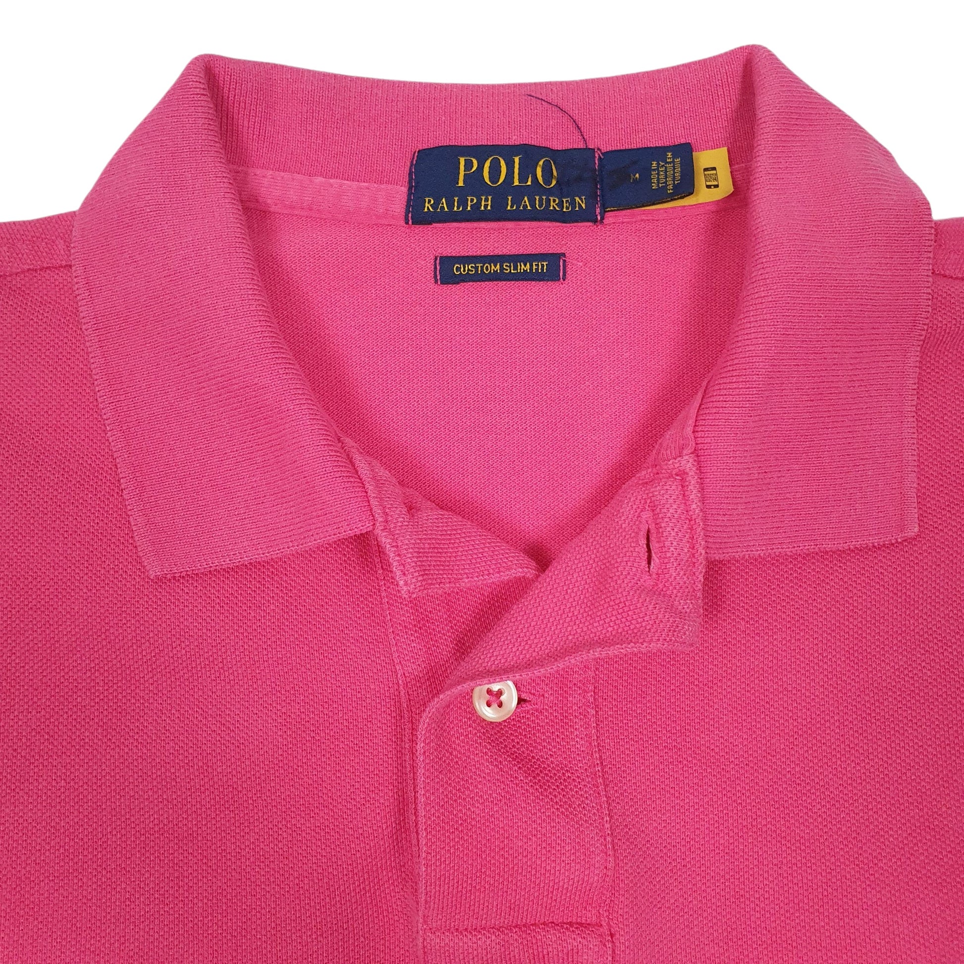Mens Pink Polo Ralph Lauren   Polo Shirt
