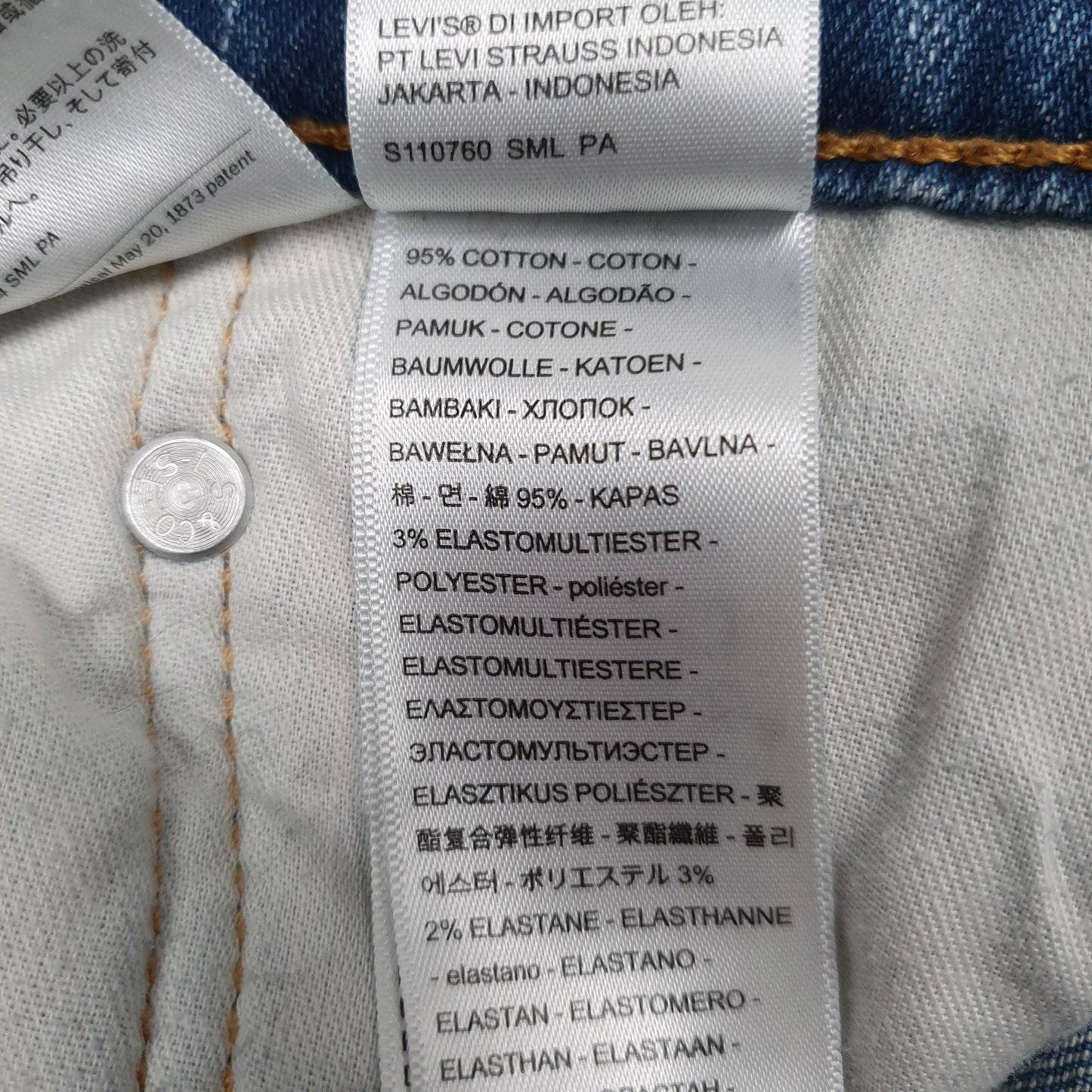 Mens Blue Levis 515  Jeans