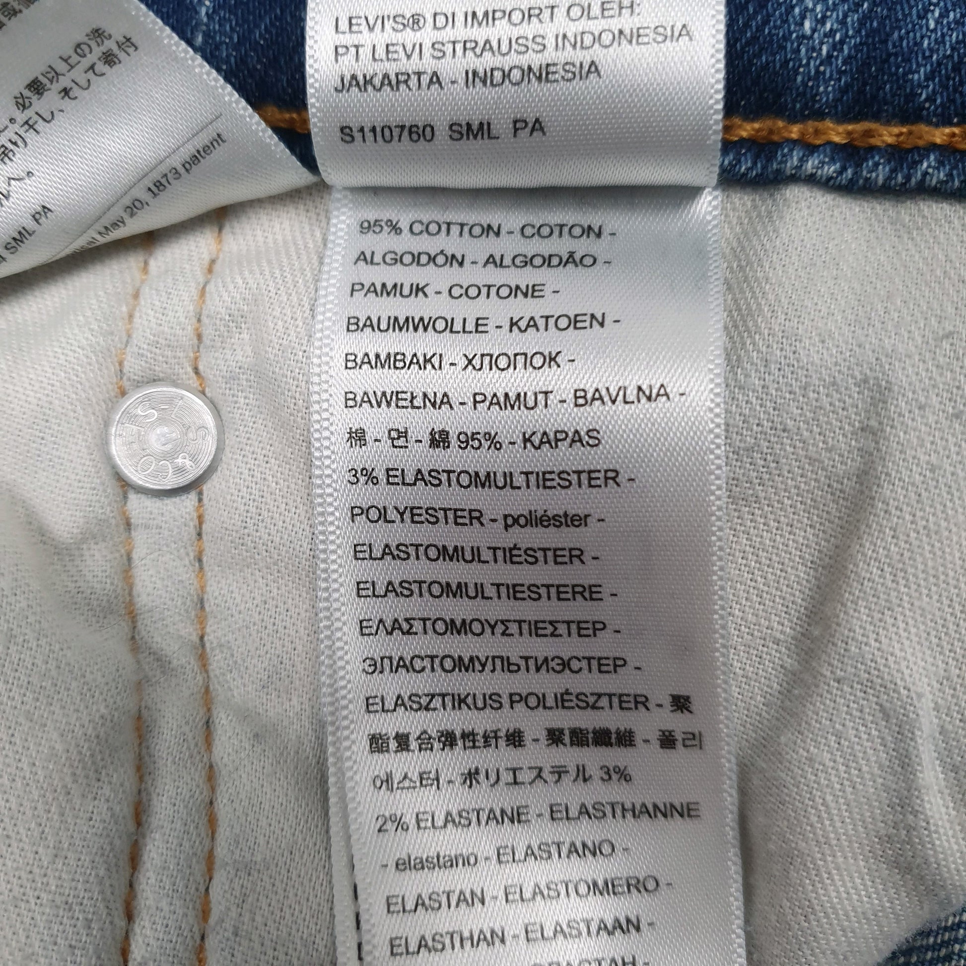 Mens Blue Levis 515  Jeans
