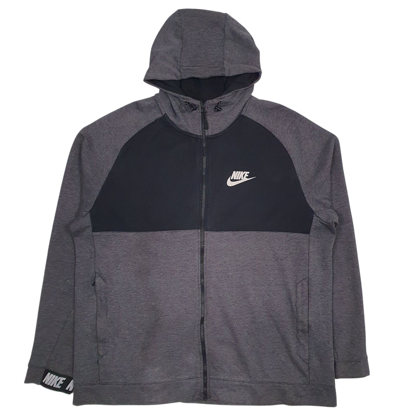 Mens Grey Nike  Full Zip Jumper