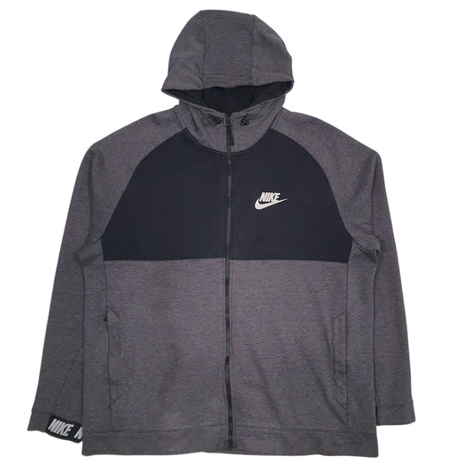 Mens Grey Nike  Full Zip Jumper