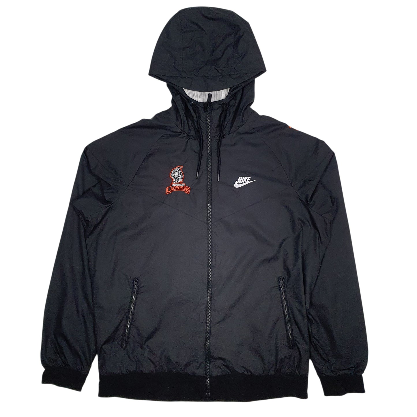 Mens Black Nike Anderson Lacrosse  Coat