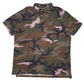 Mens Green Polo Ralph Lauren Camo Short Sleeve Polo Shirt