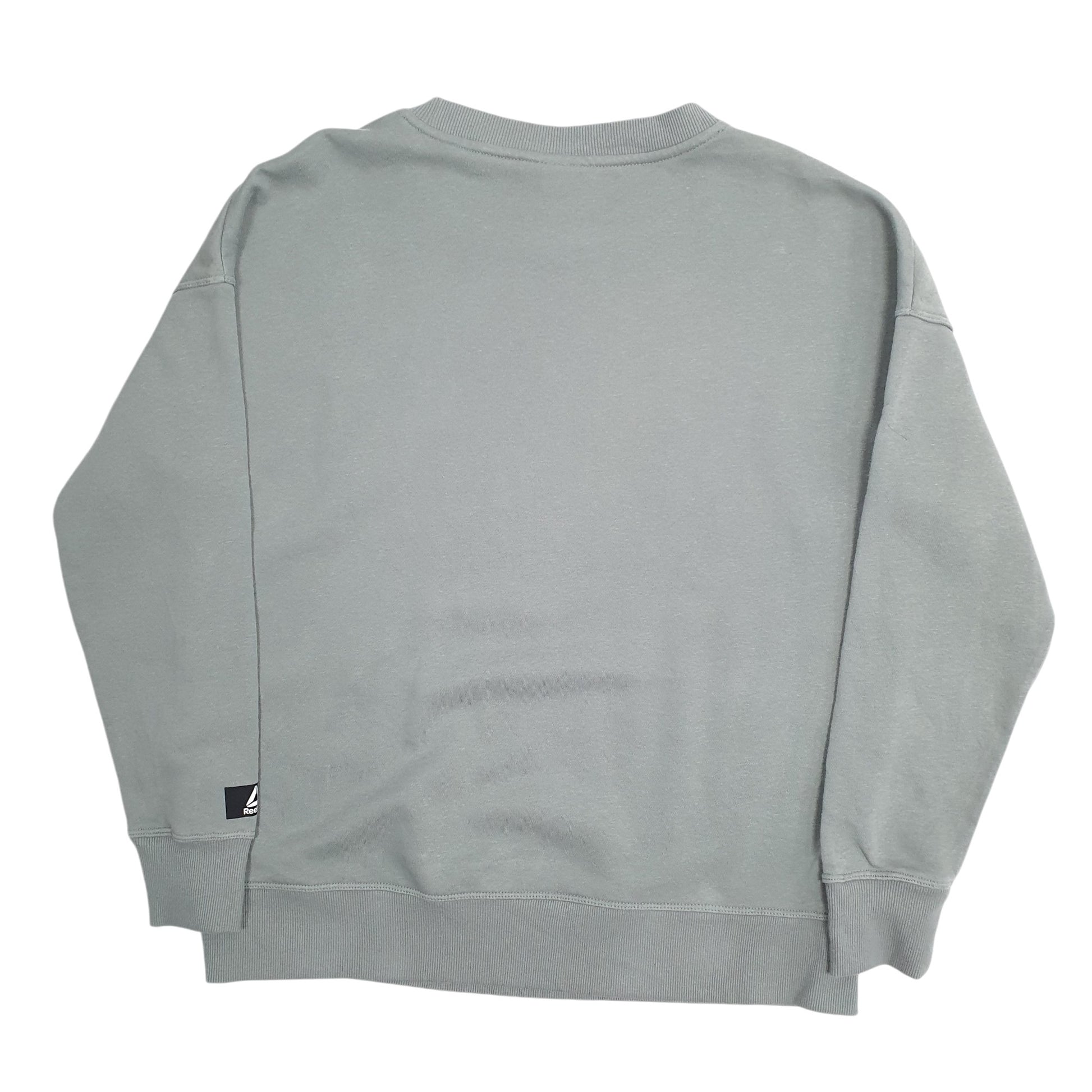 Mens Green Reebok  Crewneck Jumper