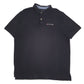 Mens Black Tommy Hilfiger  Short Sleeve Polo Shirt