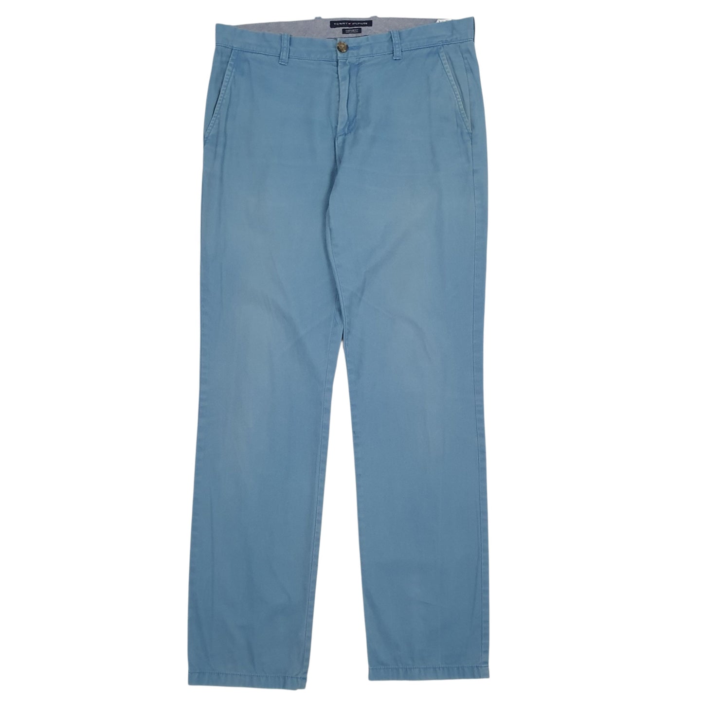 Mens Blue Tommy Hilfiger  Chino Trousers