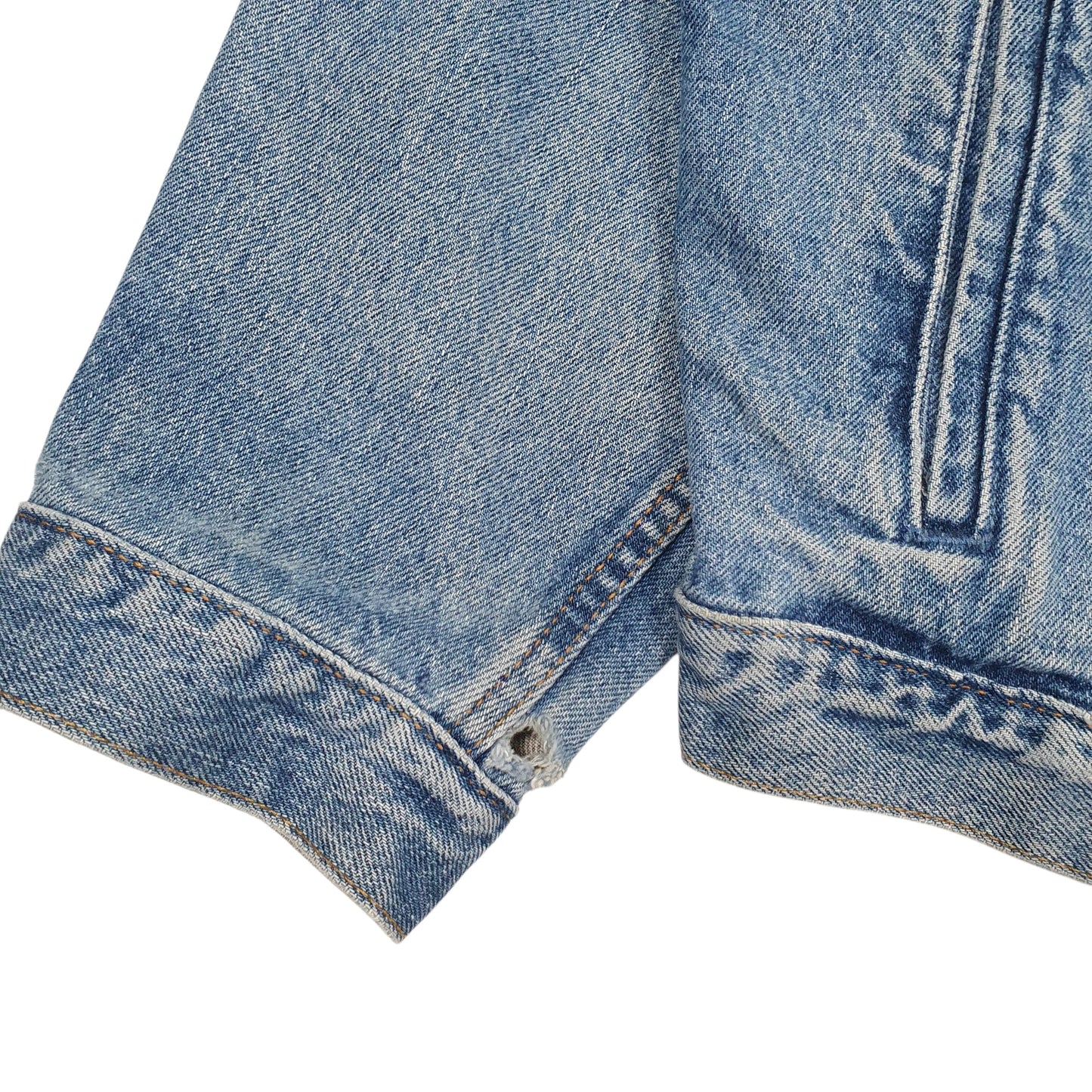 Mens Blue Levis Type 3 Trucker  Coat