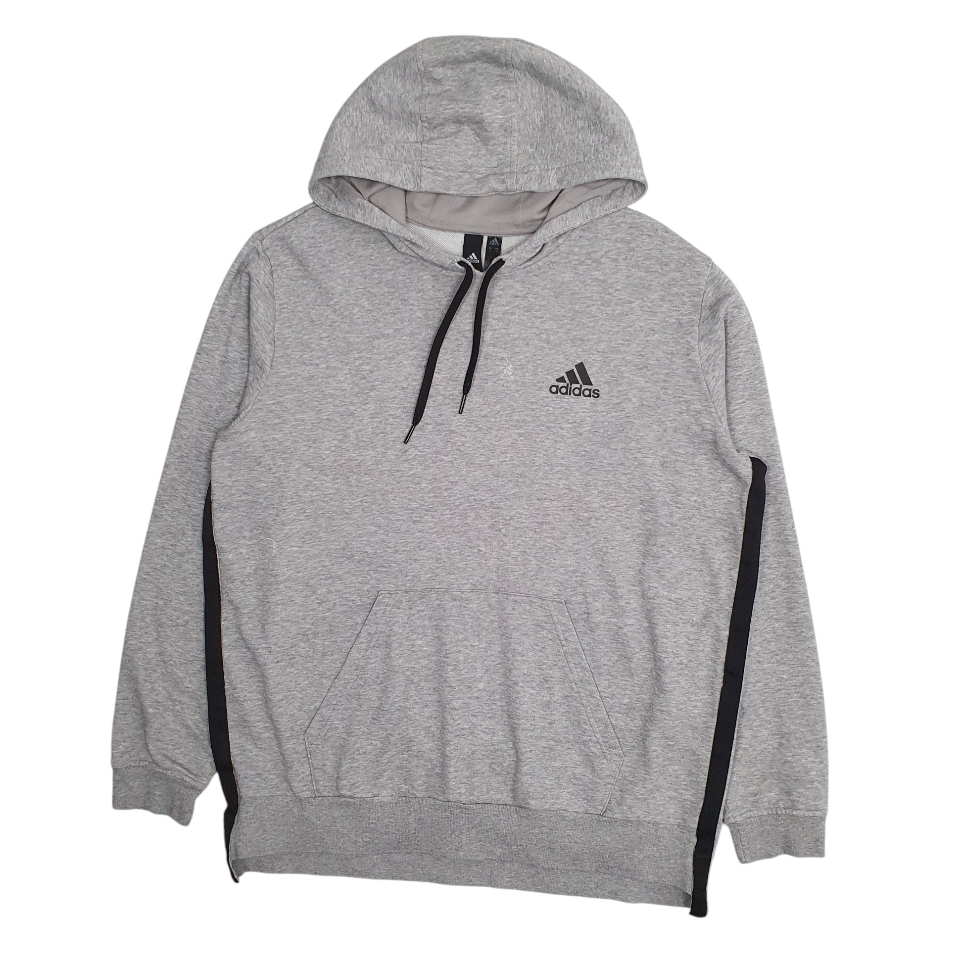 Mens Grey Adidas  Hoodie Jumper