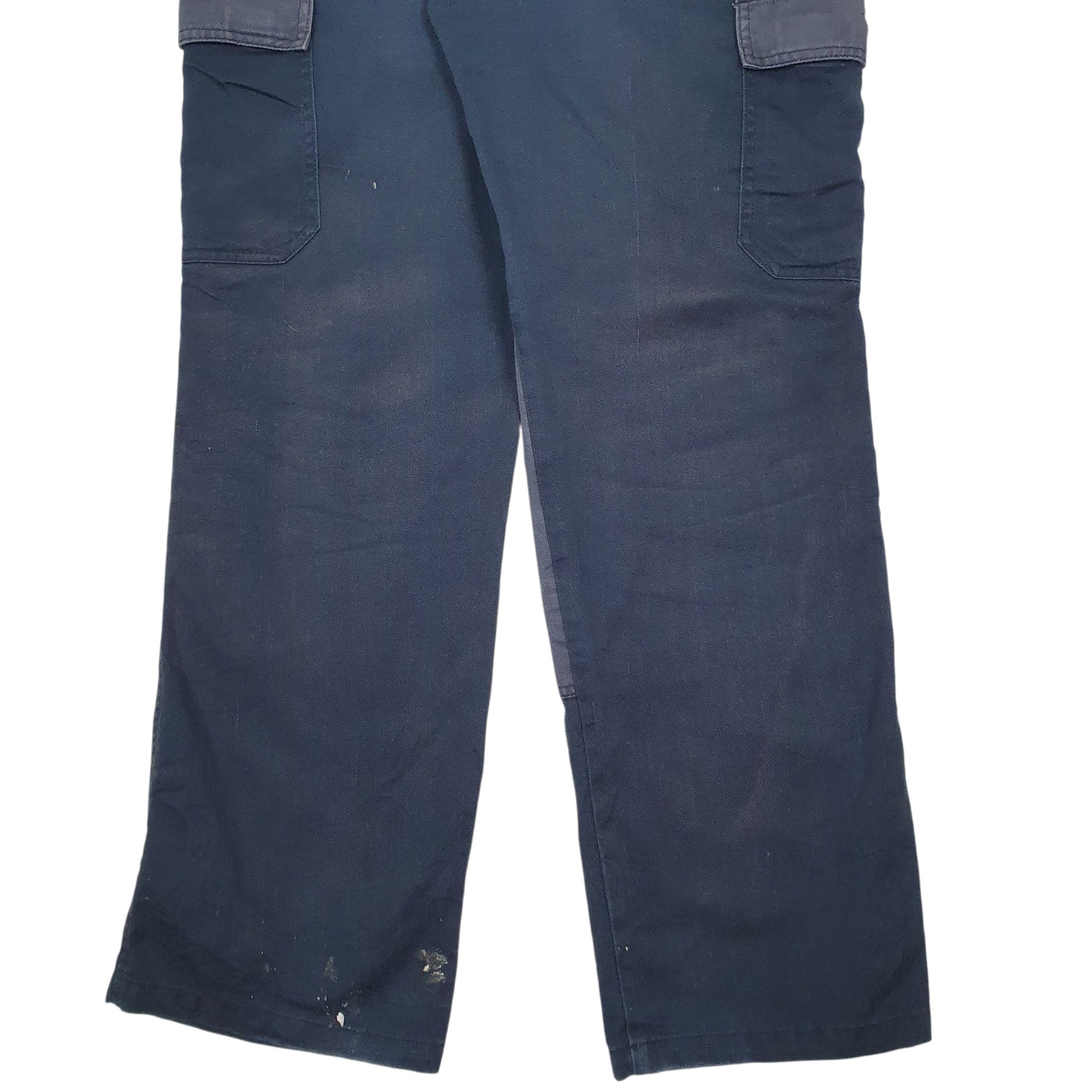 Mens Navy Dickies Workwear  Trousers