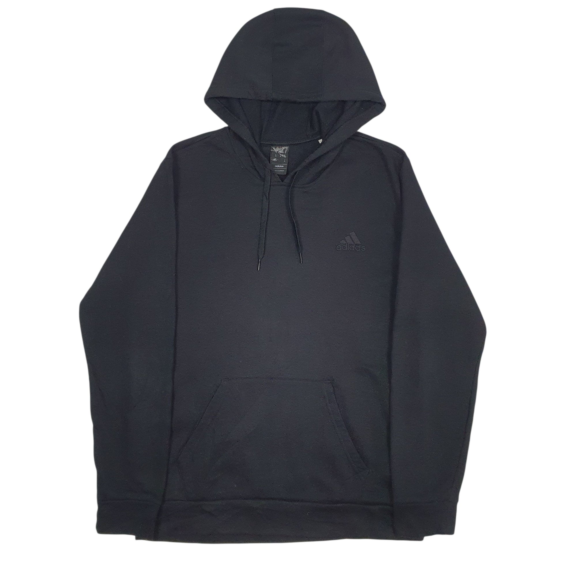 Mens Black Adidas  Hoodie Jumper