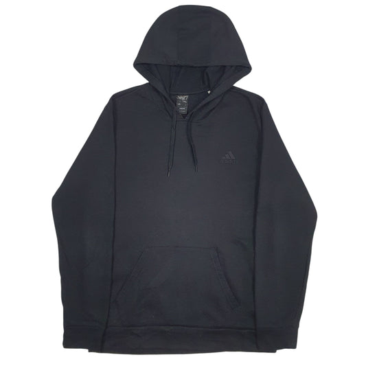 Mens Black Adidas  Hoodie Jumper