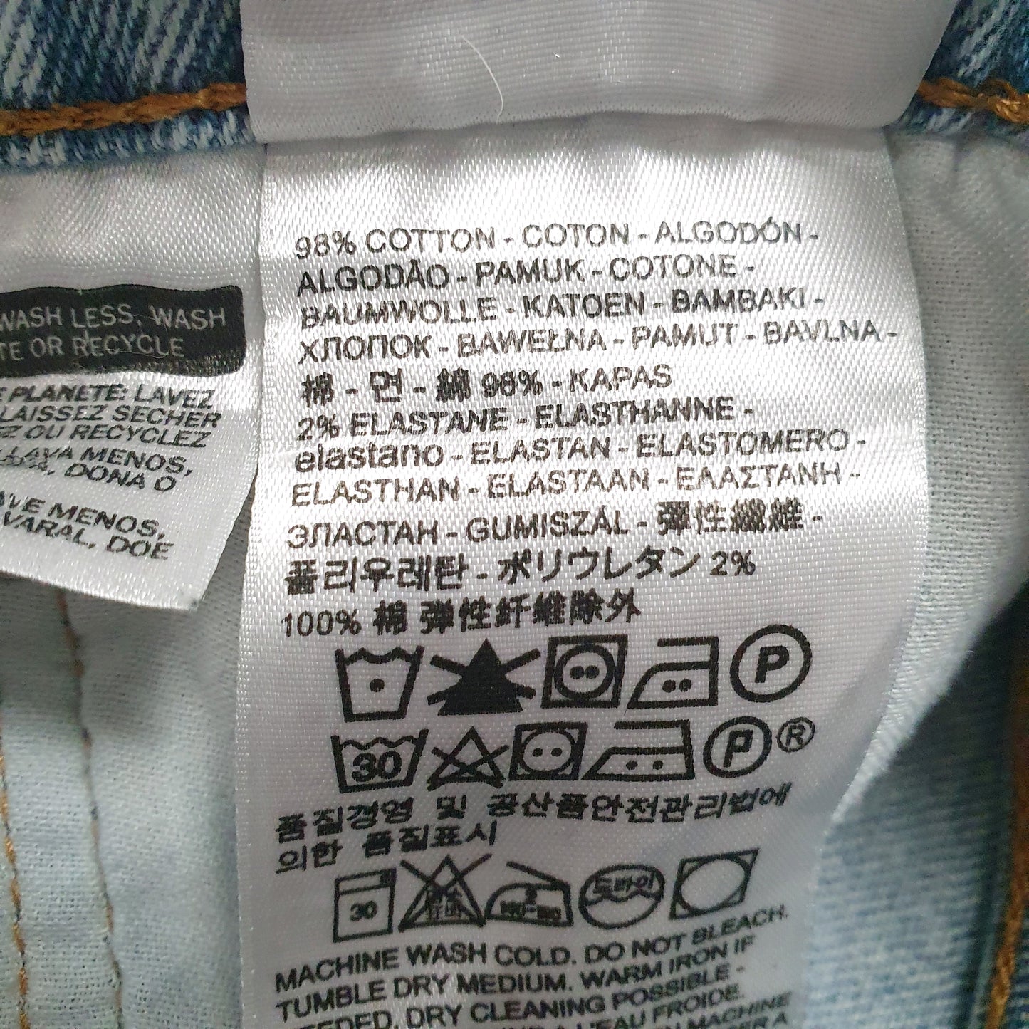 Mens Blue Levis   Jeans