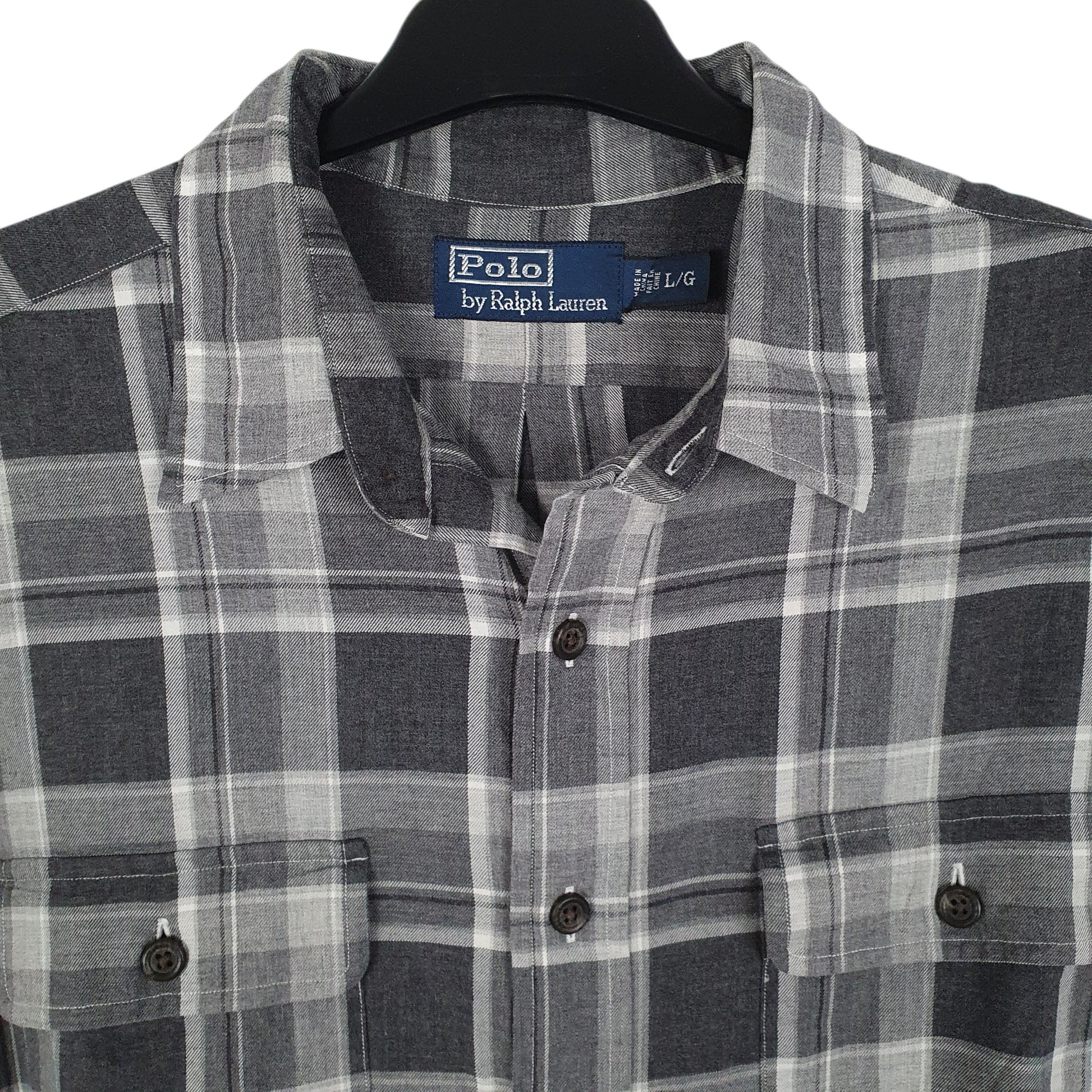 Mens Grey Polo Ralph Lauren   Shirt