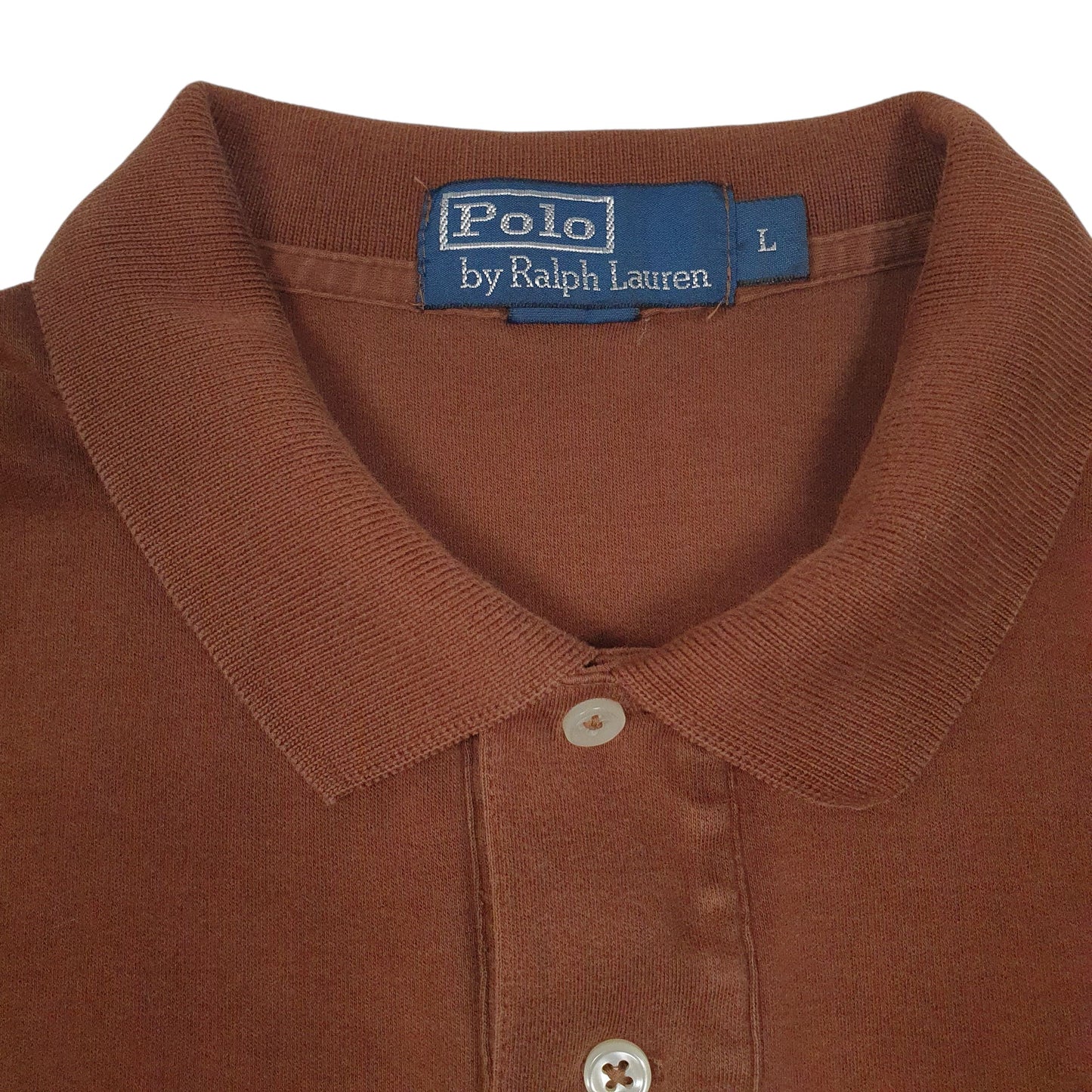 Mens Brown Polo Ralph Lauren   Polo Shirt