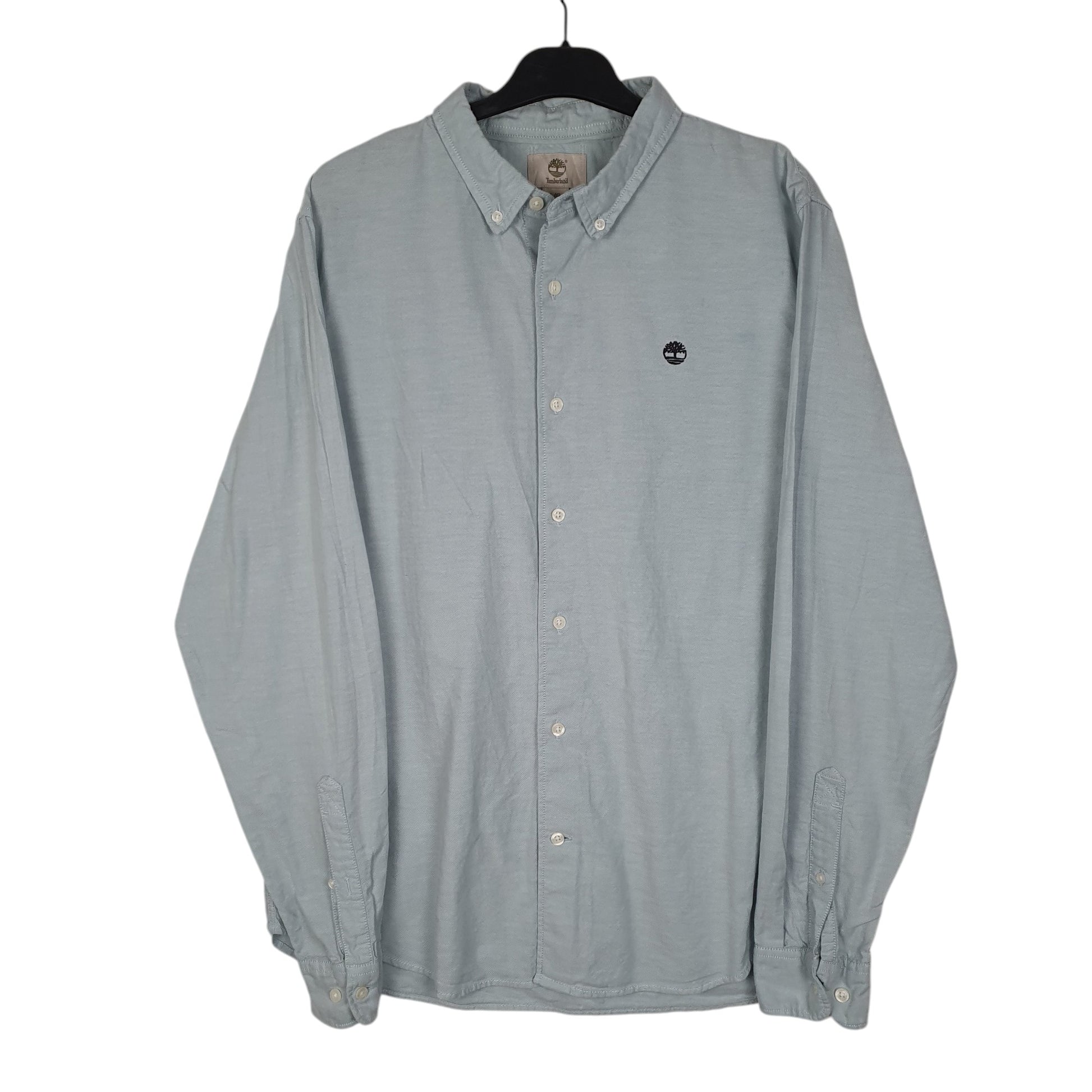 Mens Blue Timberland  Long Sleeve Shirt