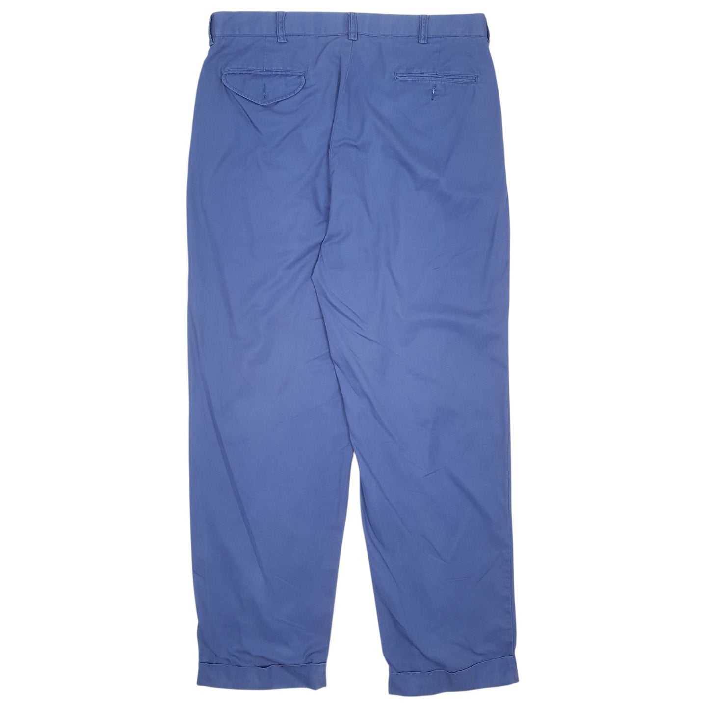 Mens Blue Polo Ralph Lauren Hammond Pant Pleated  Trousers