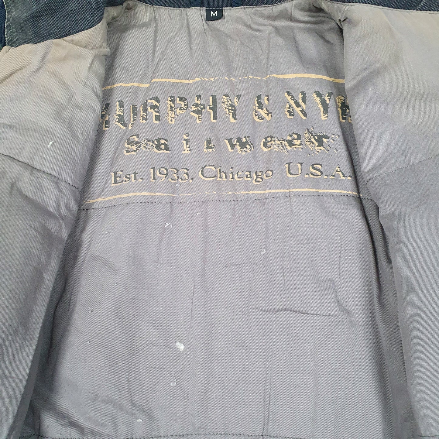 Mens Navy Murphy & Nye   Coat