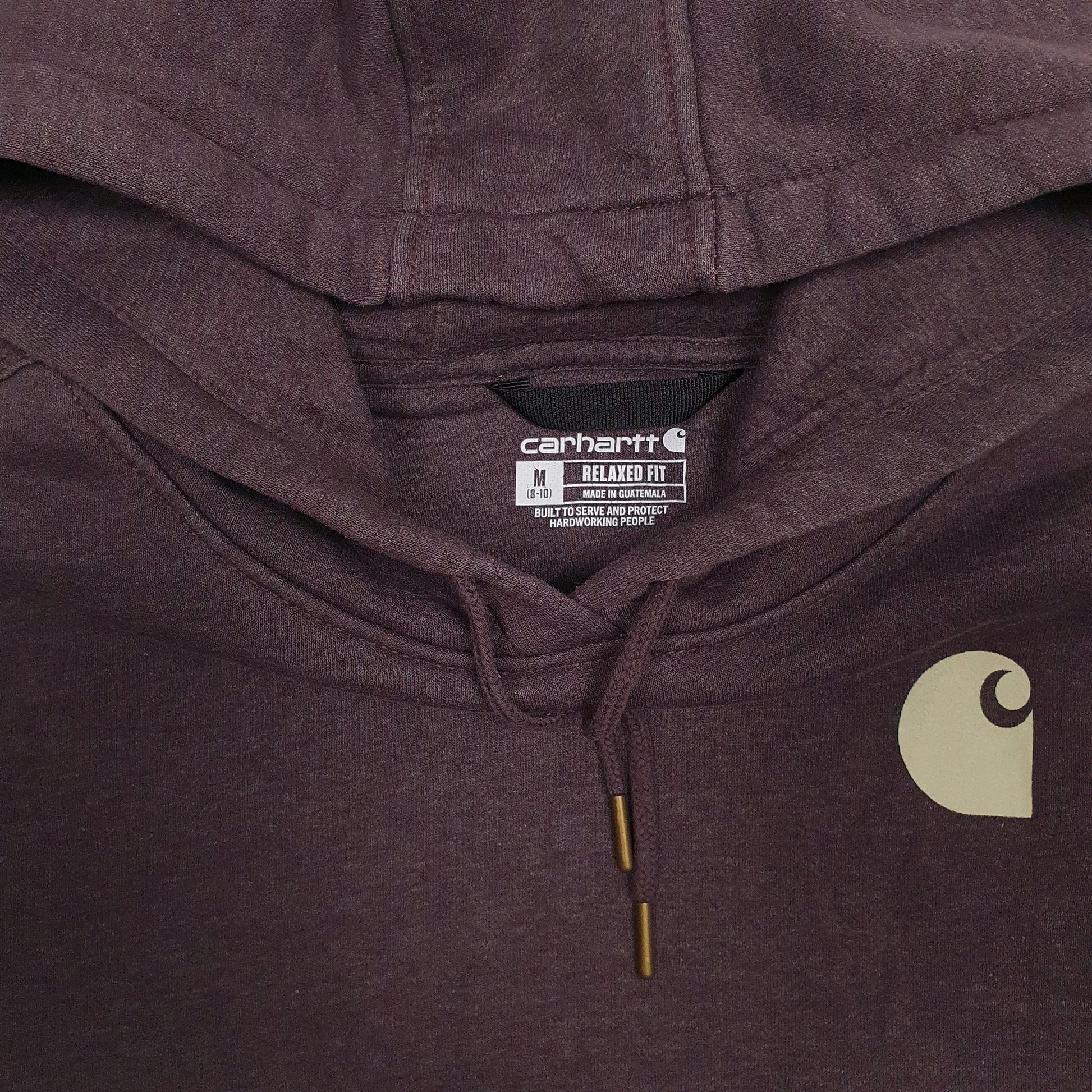 Womens Purple Carhartt  Hoodie Jumper