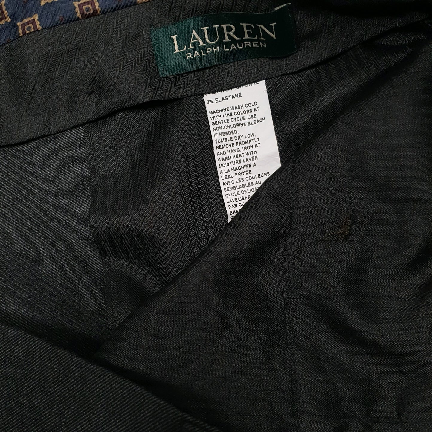 Mens Grey Ralph Lauren   Trousers