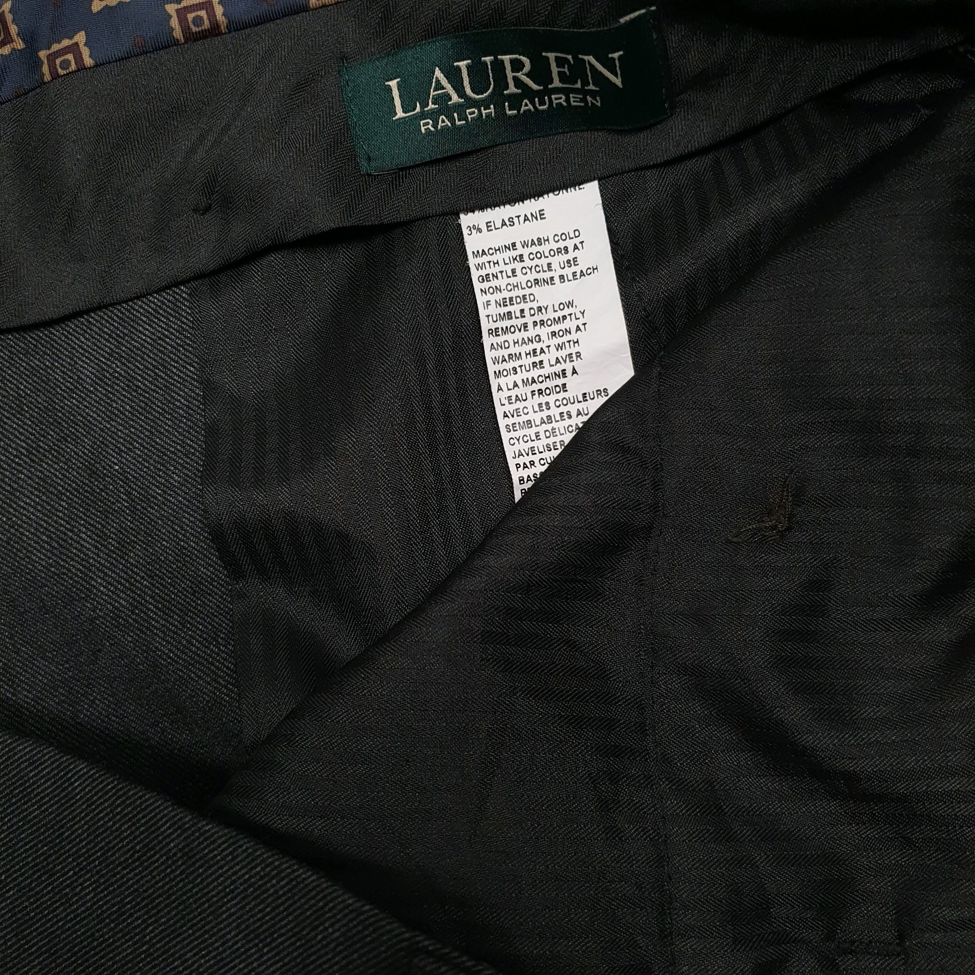 Mens Grey Ralph Lauren   Trousers