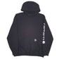 Mens Black Carhartt  Hoodie Jumper