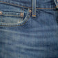 Mens Blue Levis Distressed  Jeans