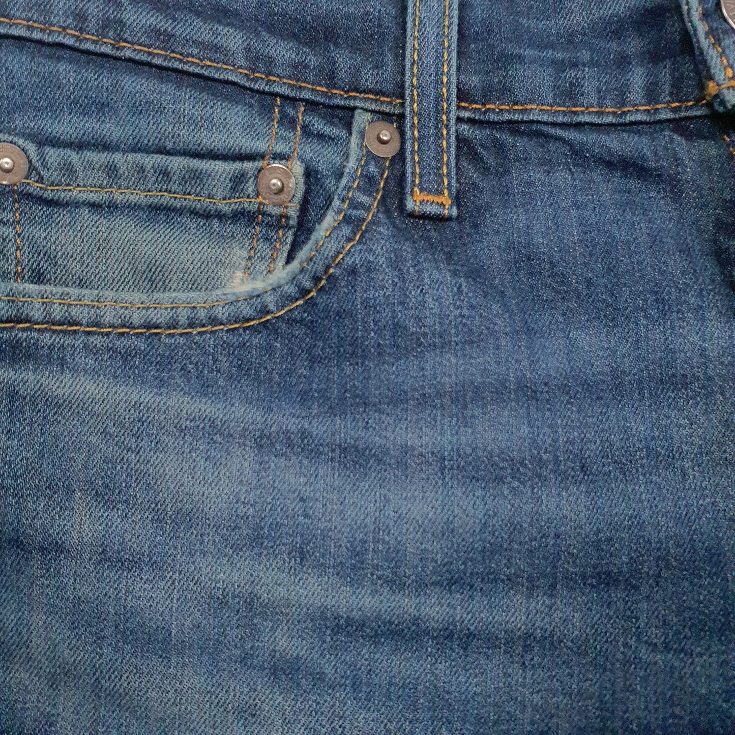 Mens Blue Levis Distressed  Jeans