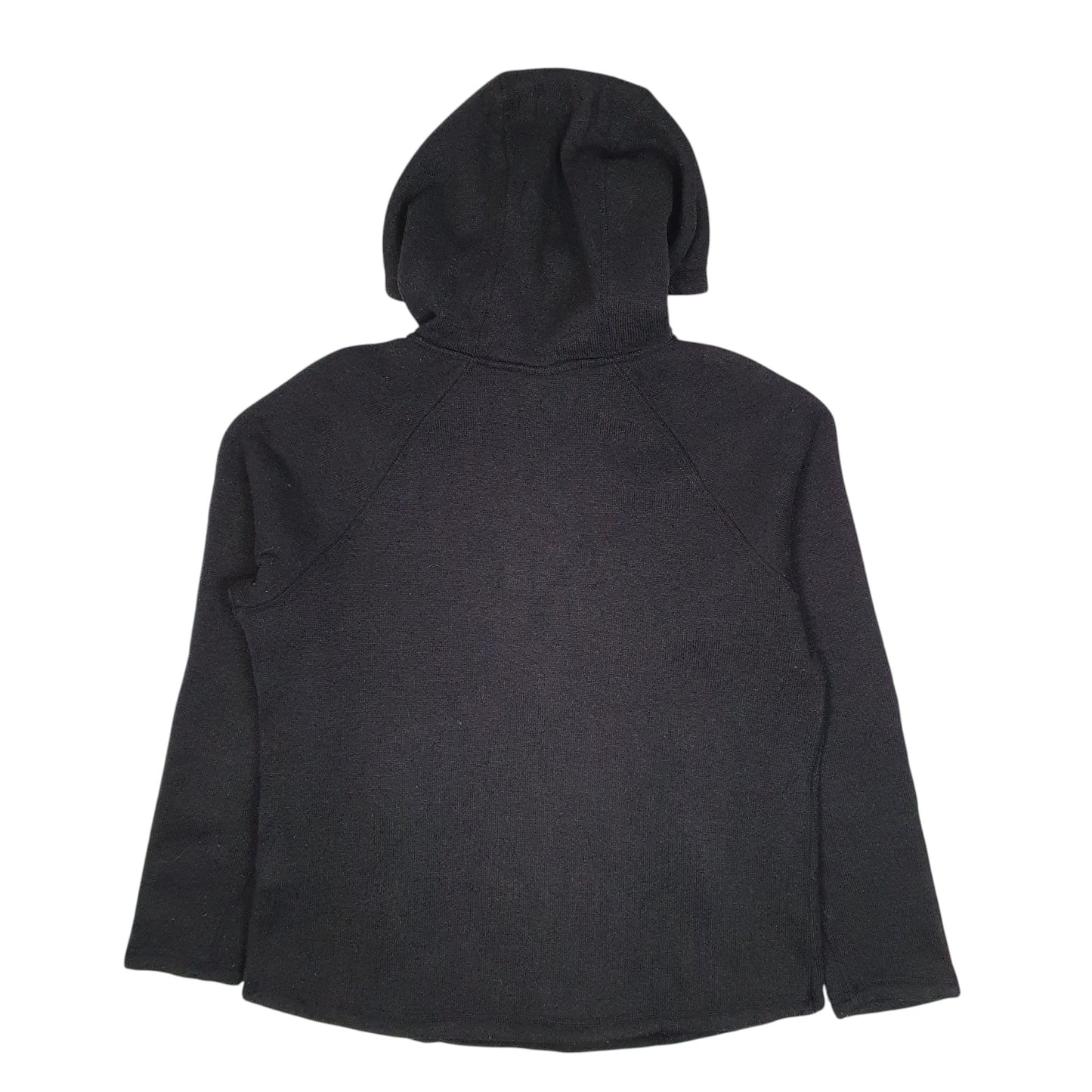 Womens Black The North Face Half Zip Hoodie Jumper