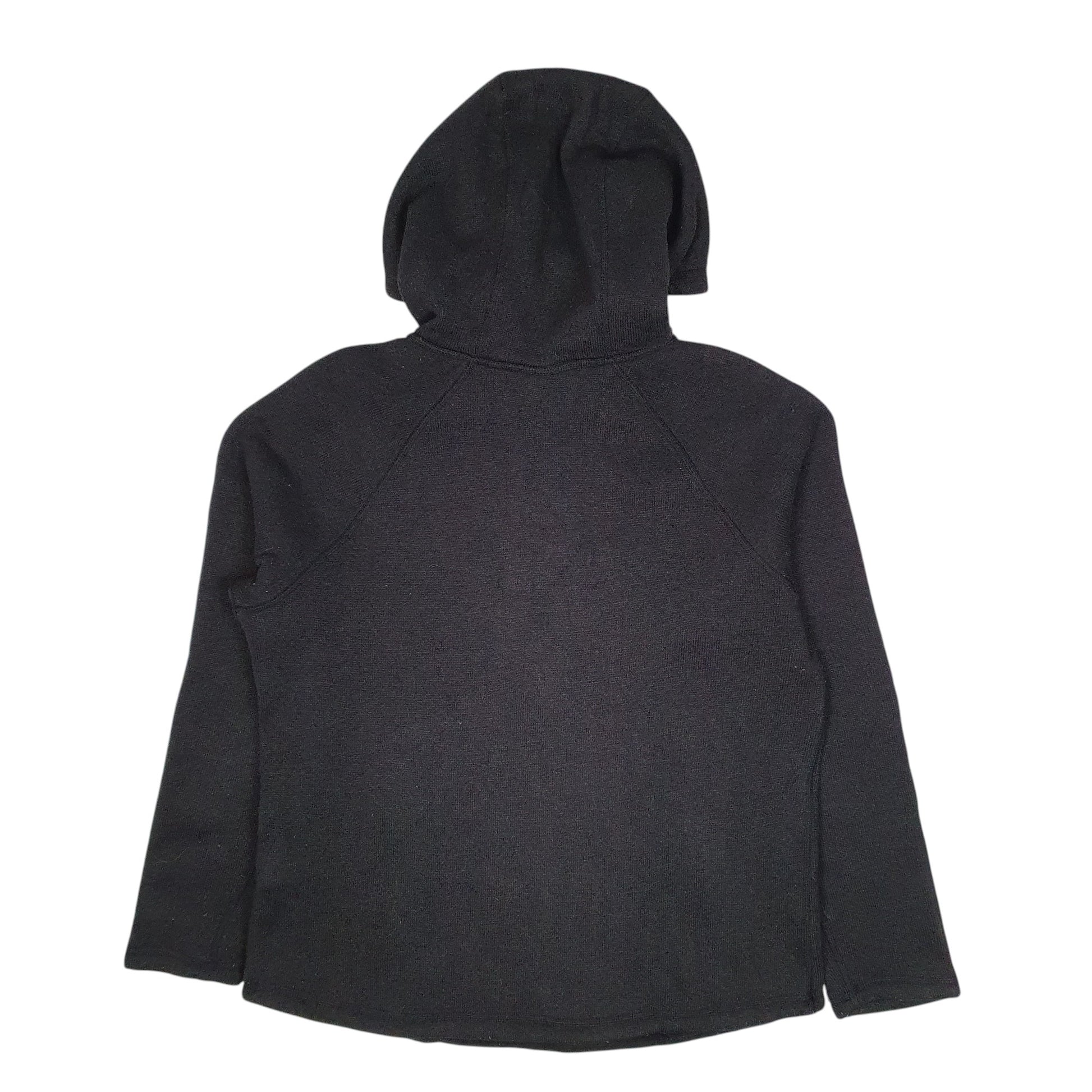 Womens Black The North Face Half Zip Hoodie Jumper