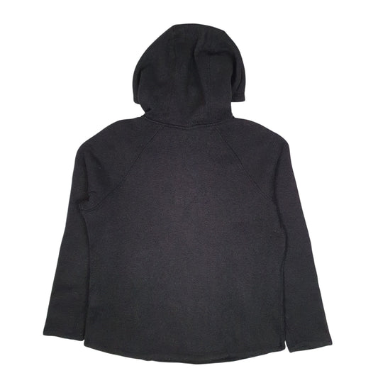 Womens Black The North Face Half Zip Hoodie Jumper