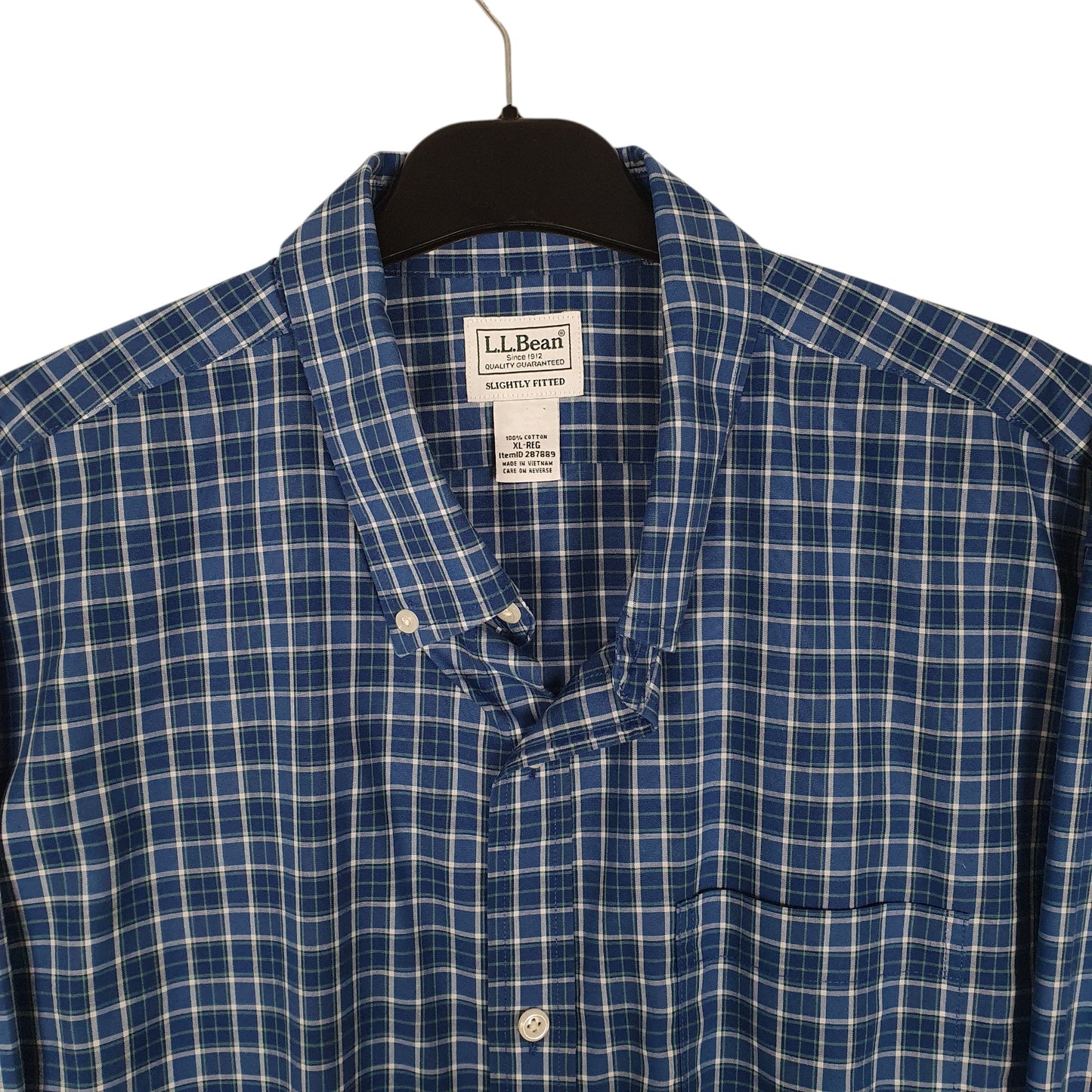 Mens Blue L.L.Bean   Shirt