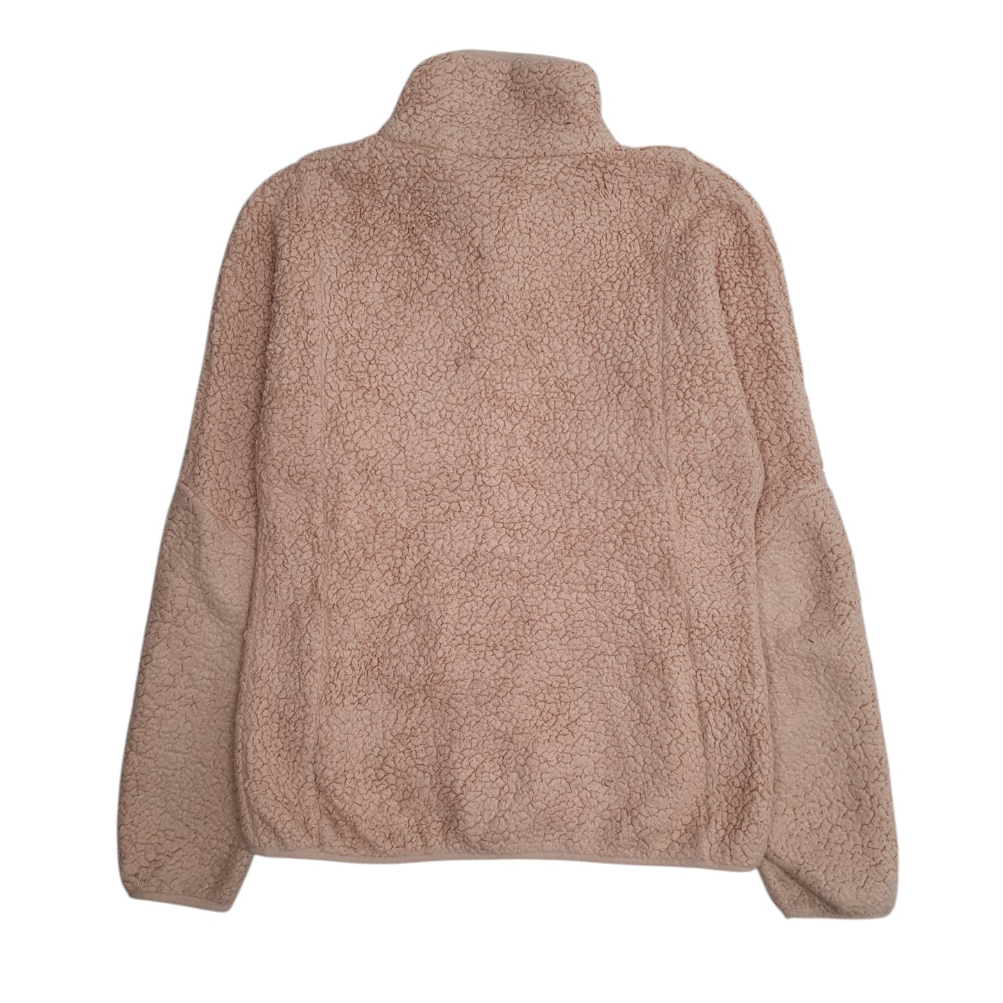 Womens Pink Champion Sherpa Full Zip Jumper