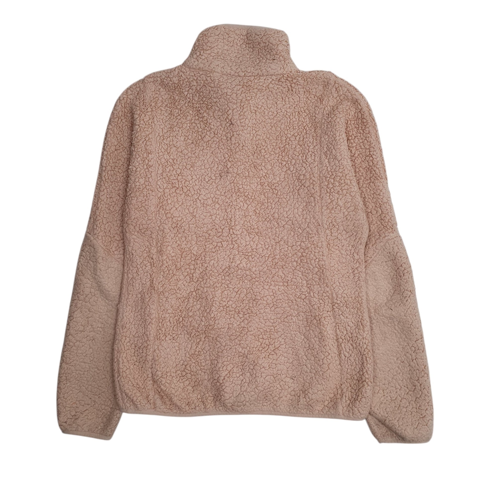 Womens Pink Champion Sherpa Full Zip Jumper